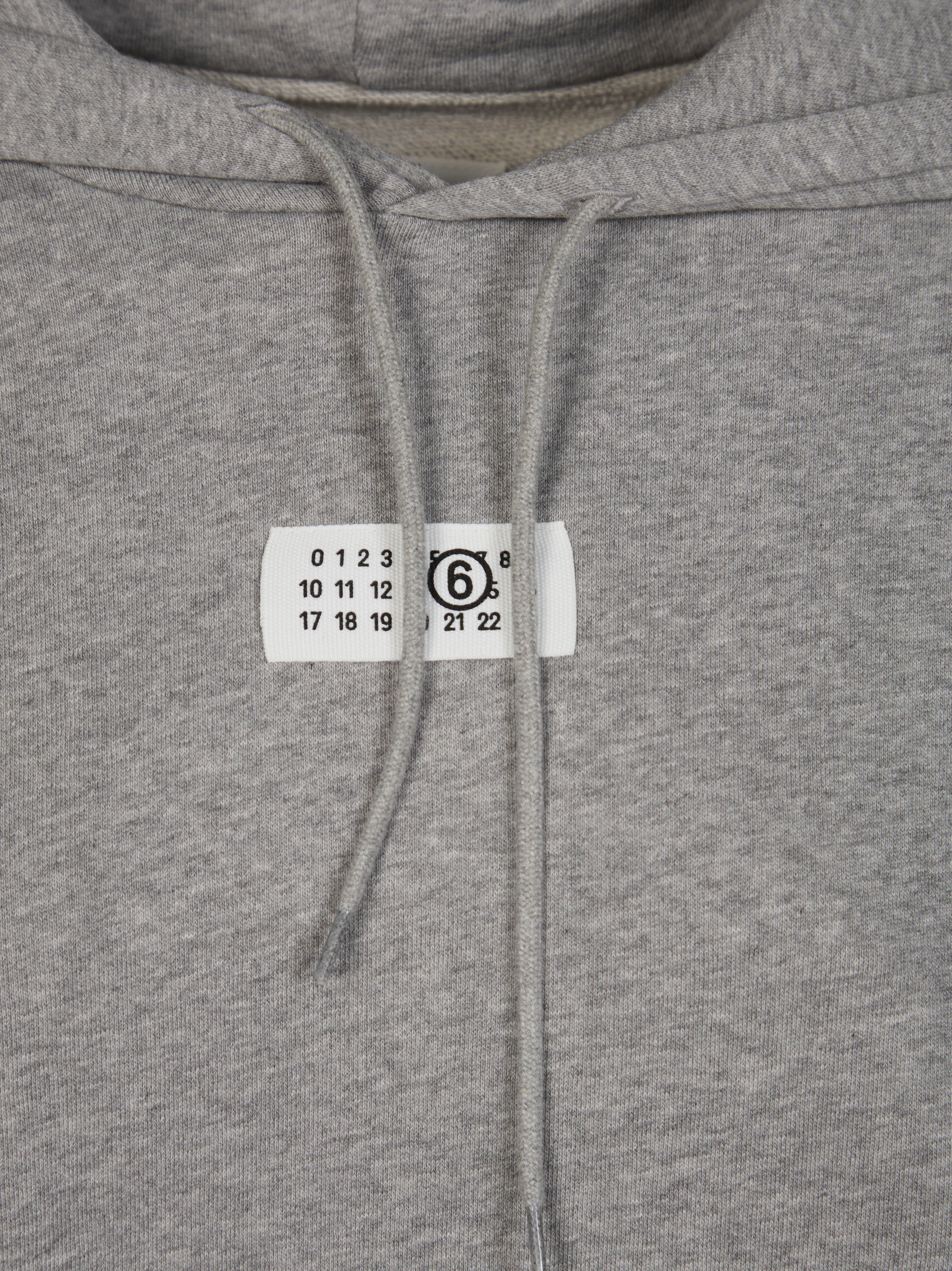Mm6 Cotton Hooded Sweatshirt - Image 3