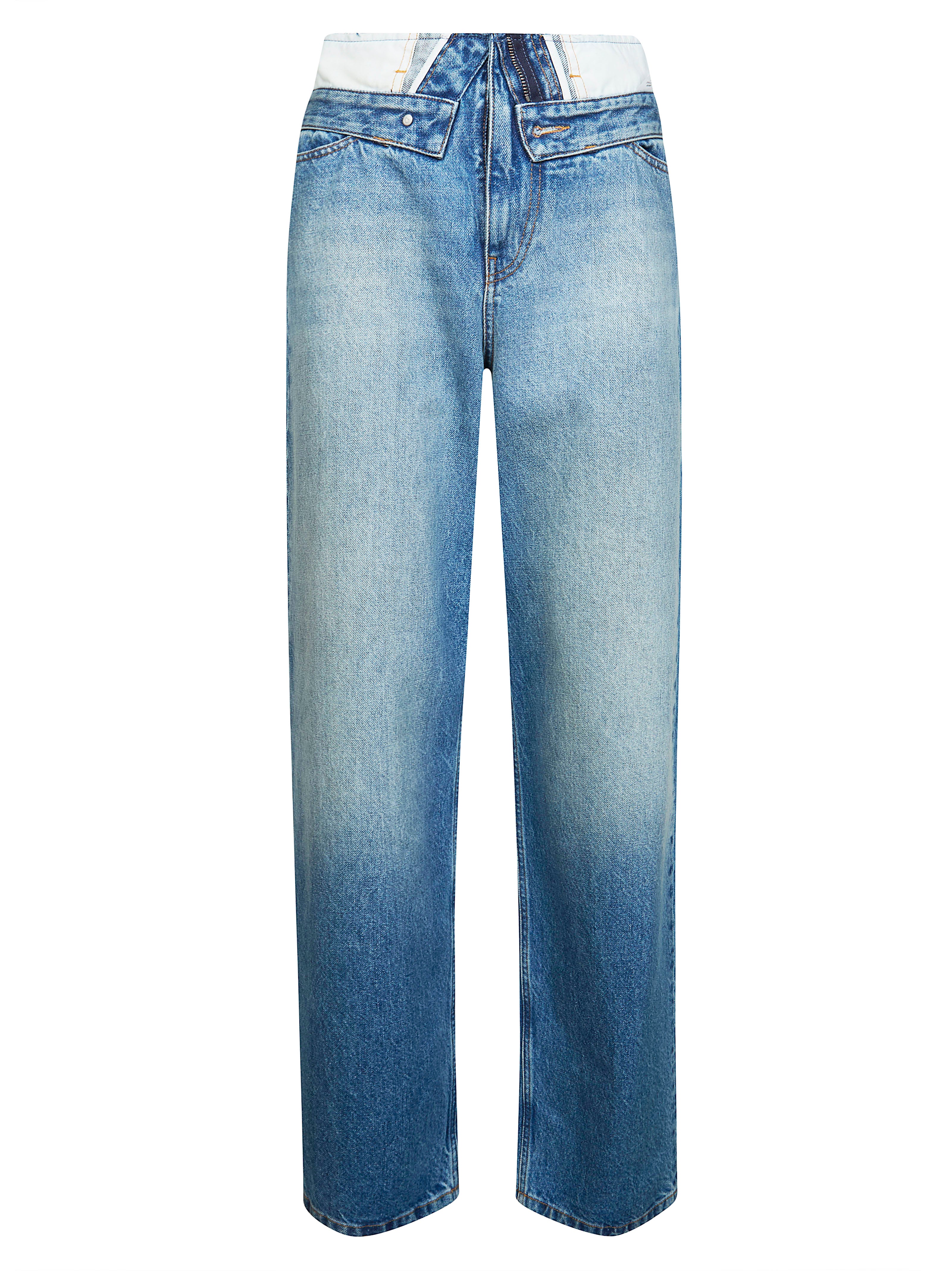 Mm6 Deconstructed Jeans