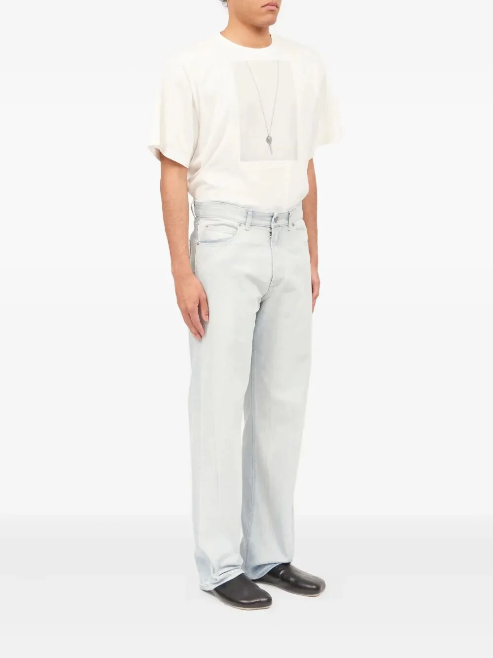 Mm6 Maison Margiela 5-Pocket Denim Pants for Men - Image 5