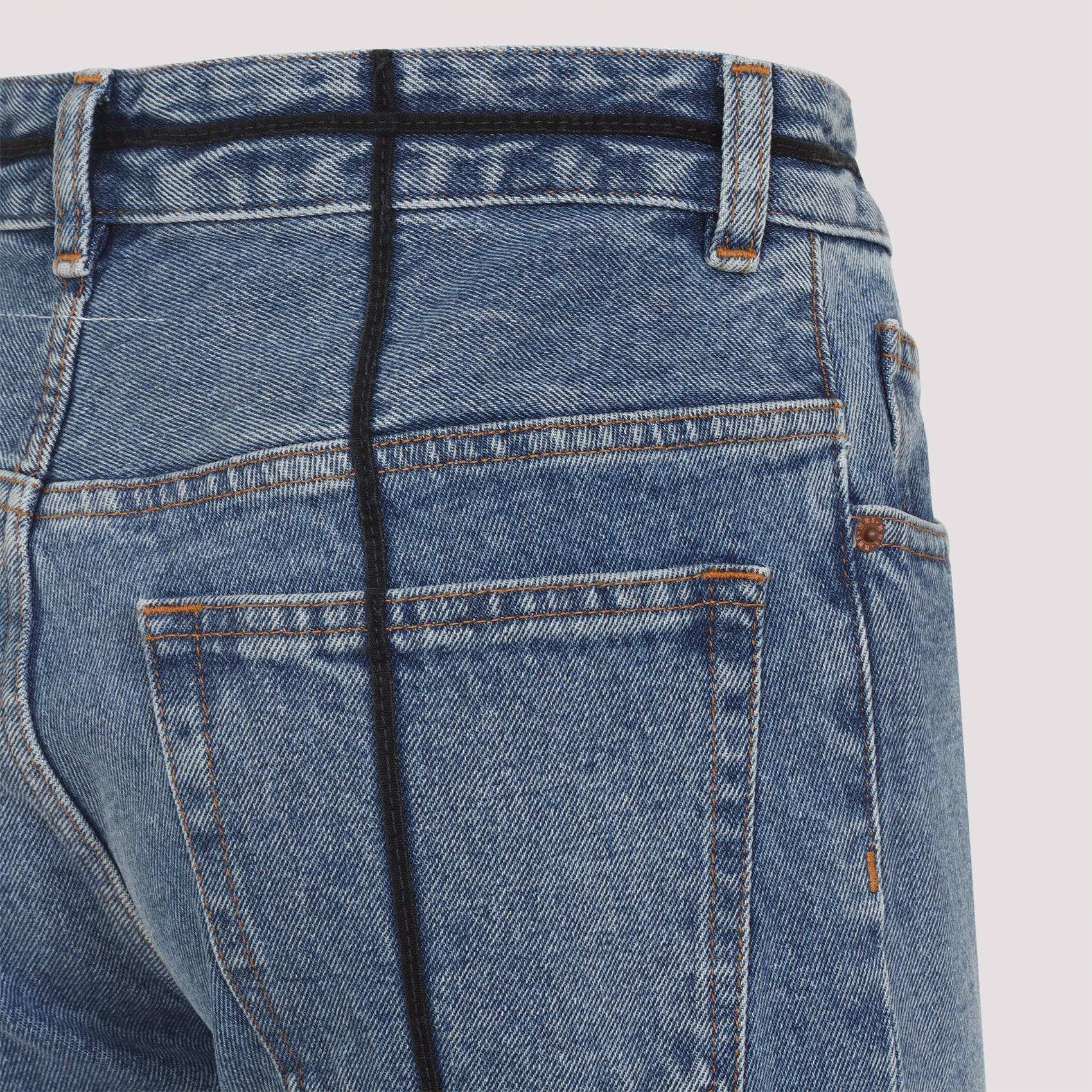 Mm6 Maison Margiela Contrast-stitch Jeans - Image 5