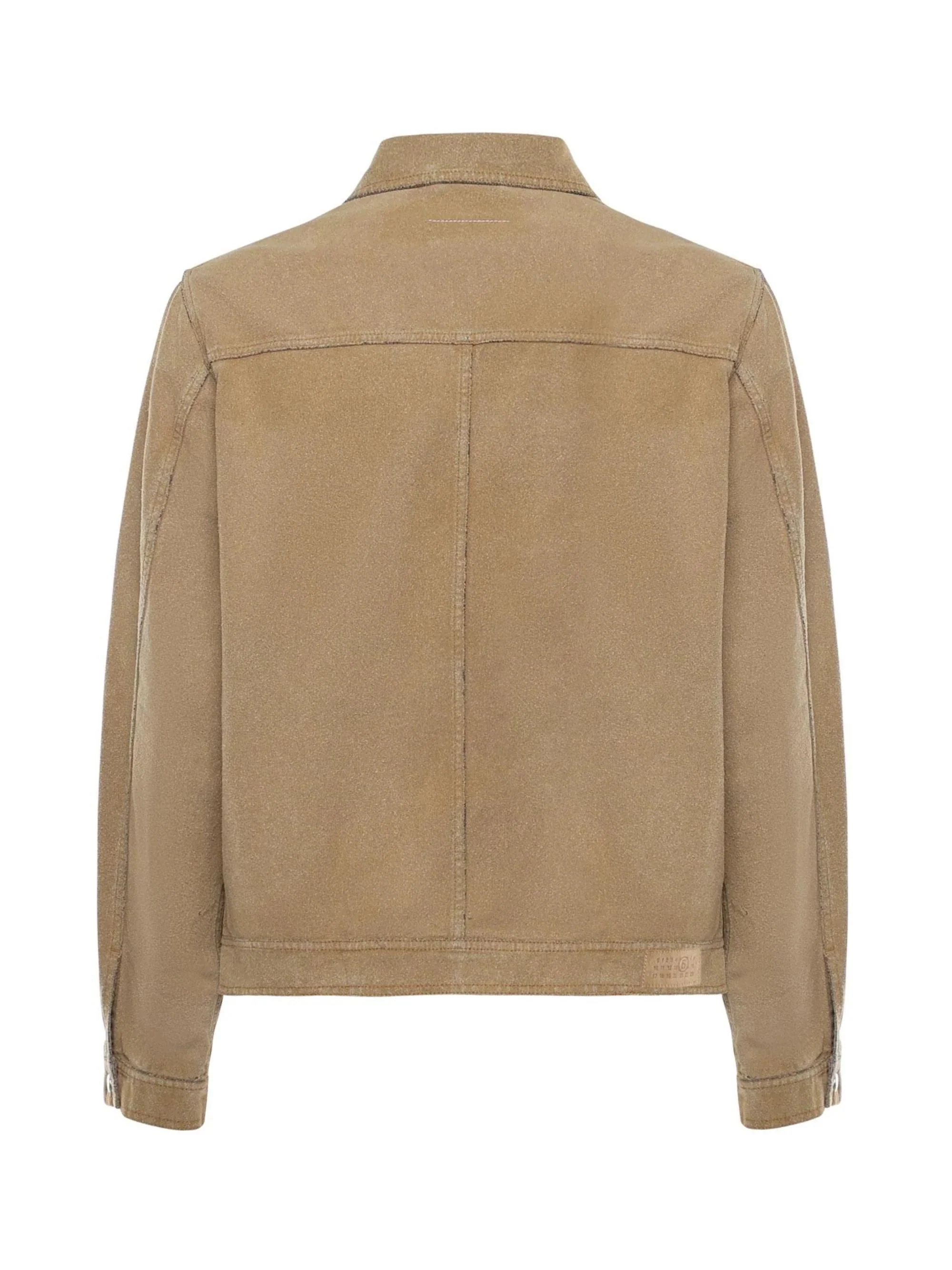 MM6 Maison Margiela Cotton Coated Trucker Jacket - Image 2