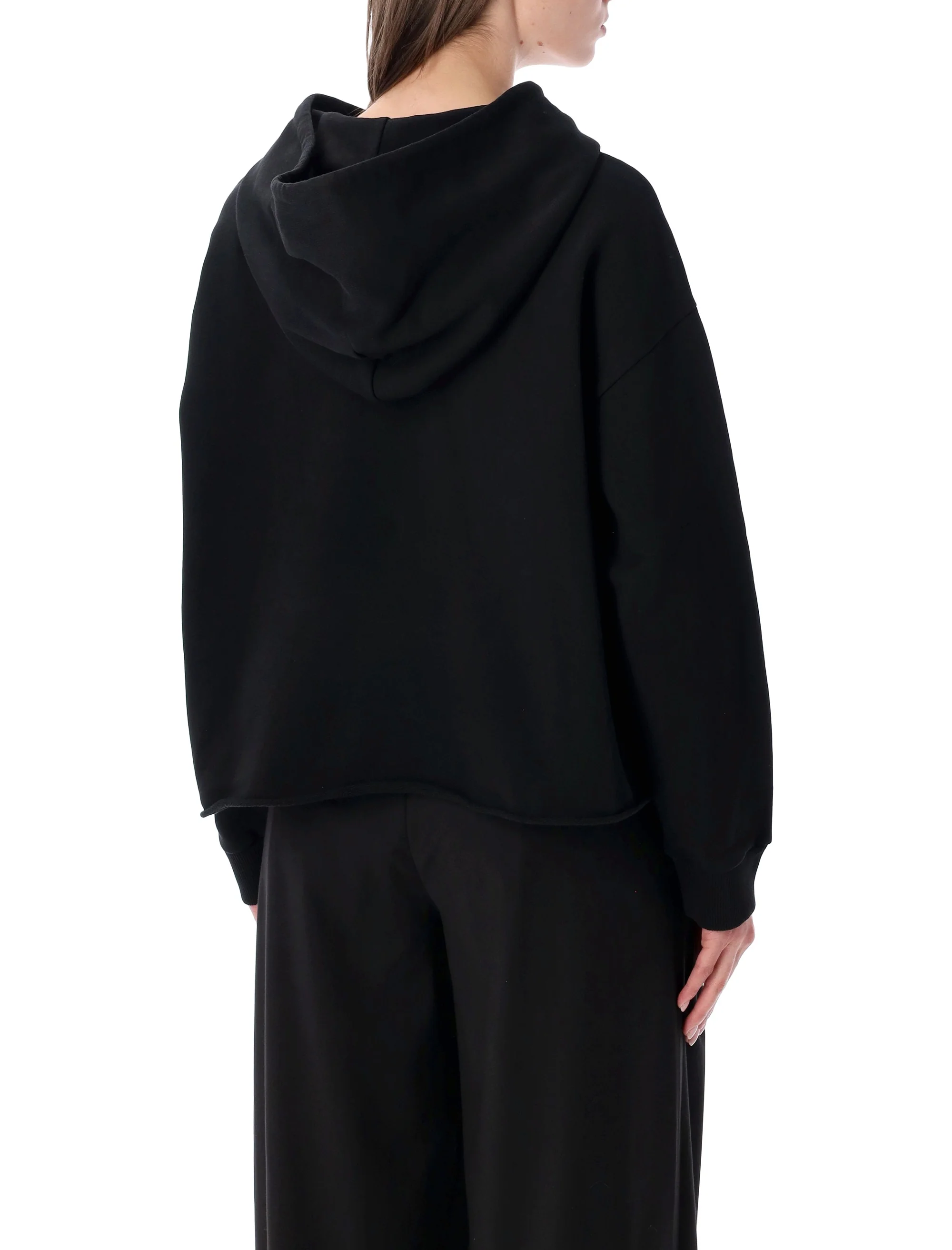 MM6 MAISON MARGIELA Cropped Cut Sweatshirt - Image 7