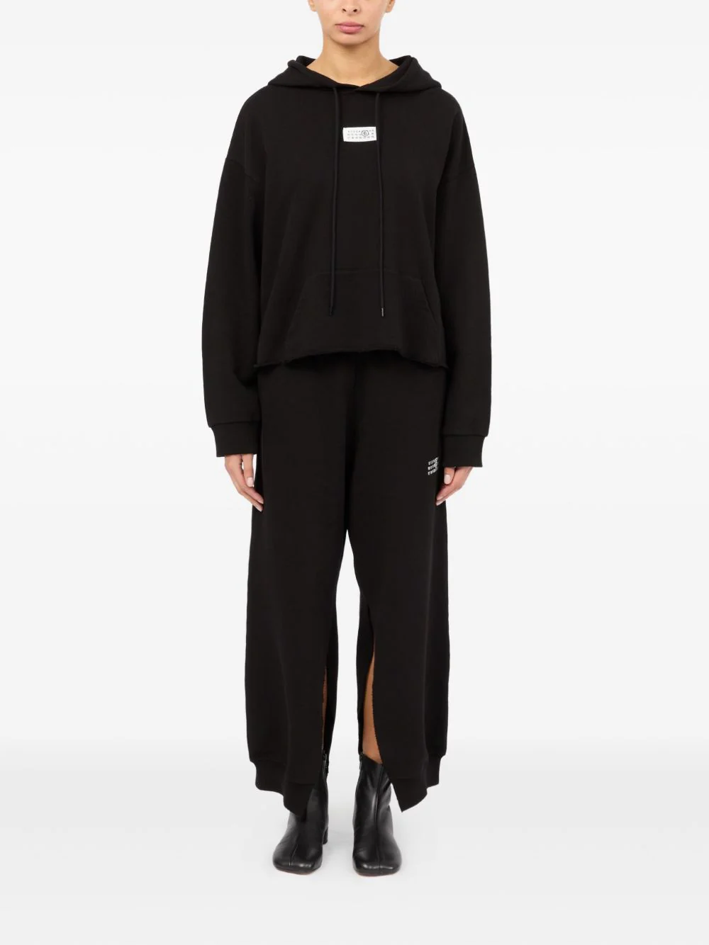 MM6 MAISON MARGIELA Logo Cotton Hoodie - Image 4