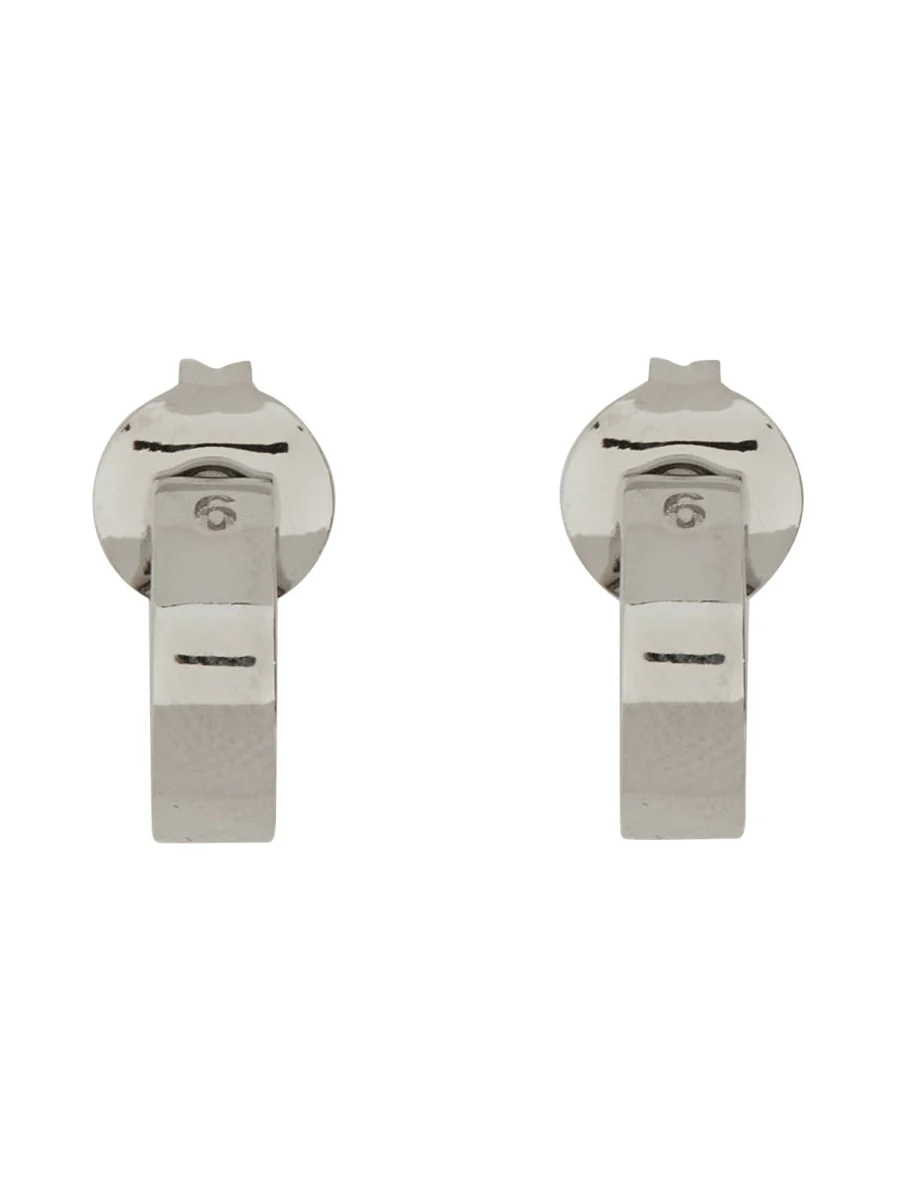 MM6 MAISON MARGIELA Logo Earrings - Image 2
