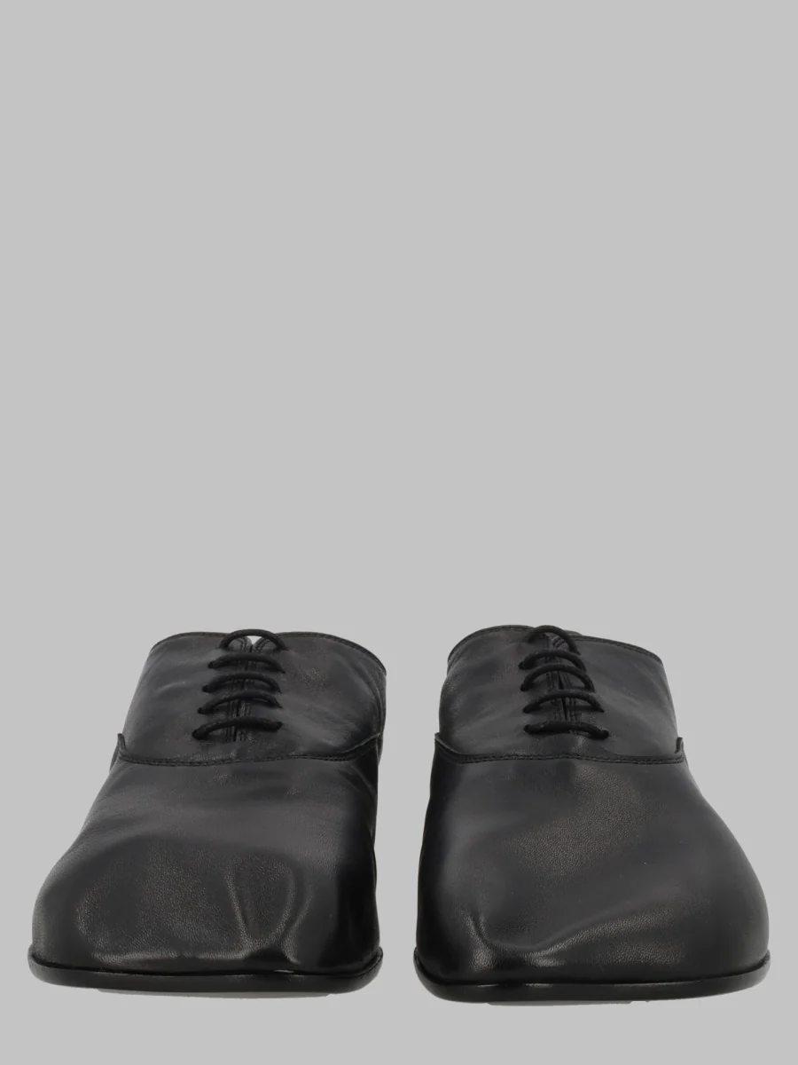 Mm6 Maison Margiela Mini Lace-Up Leather Boots