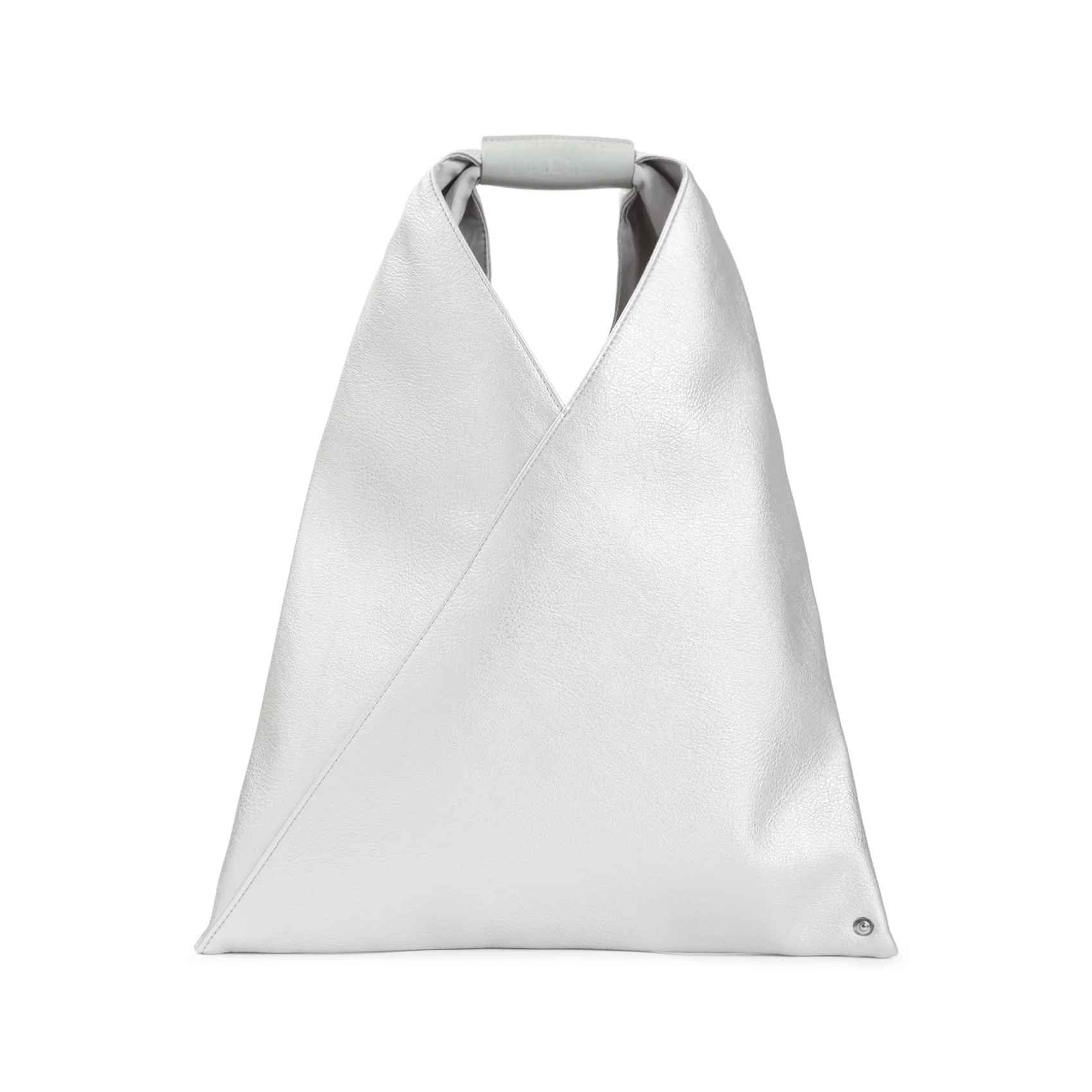 Mm6 Maison Margiela Mini Metallic Japanese Handbag - 32cm x 27.5cm - Image 3