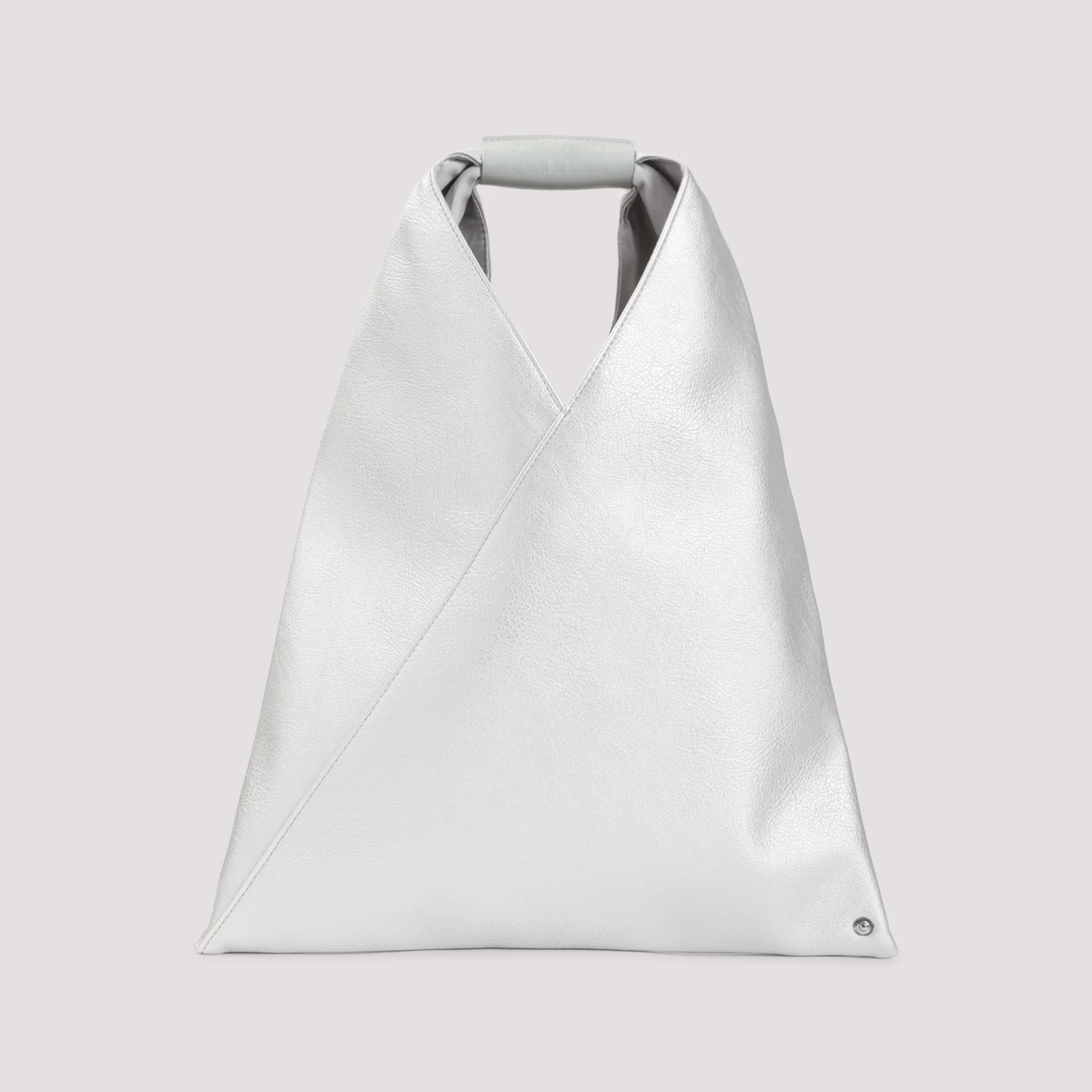 Mm6 Maison Margiela Mini Metallic Japanese Handbag - 32cm x 27.5cm - Image 6