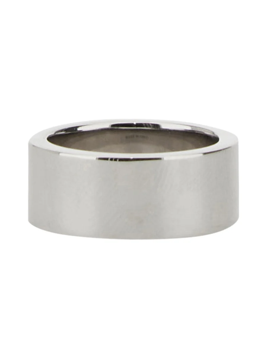 MM6 MAISON MARGIELA Minimal Logo 8mm Ring - Image 4