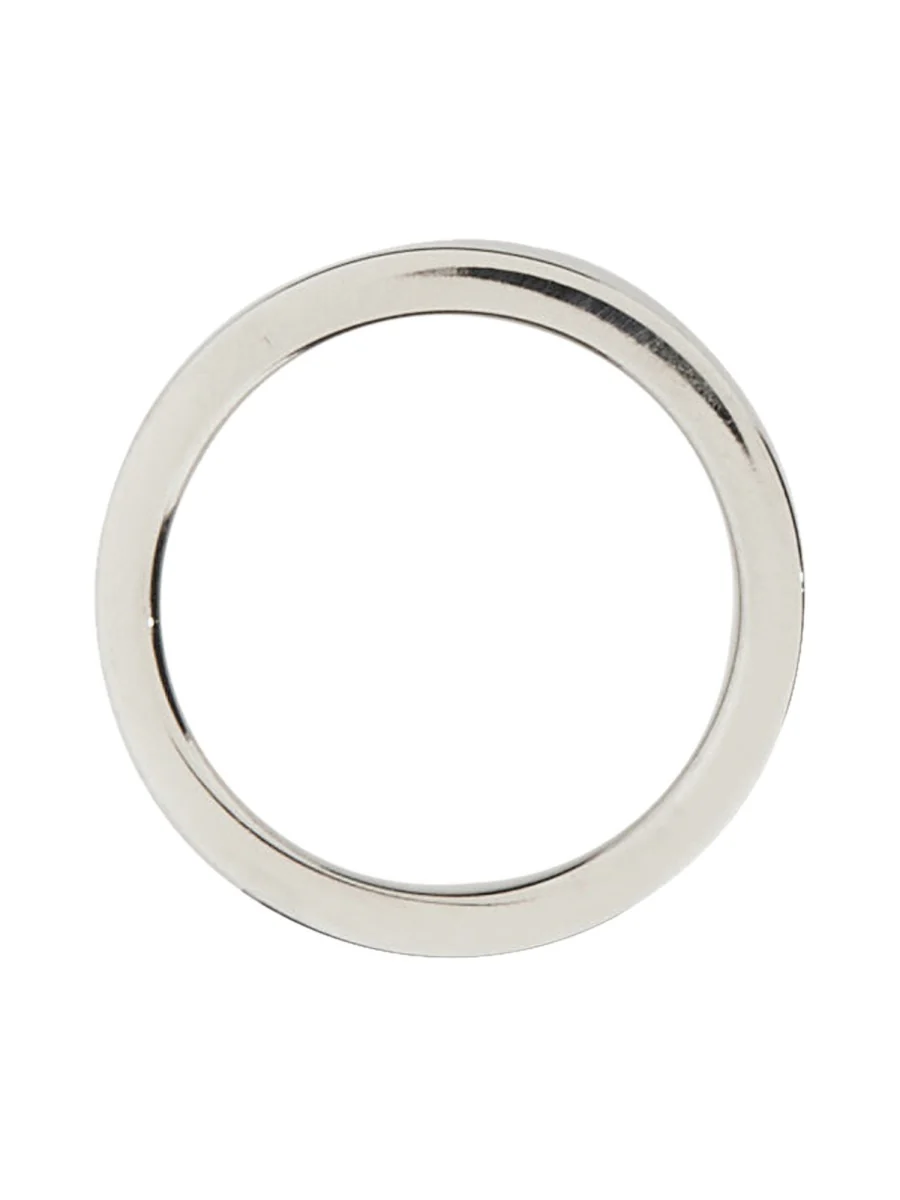 MM6 MAISON MARGIELA Minimal Logo 8mm Ring - Image 5