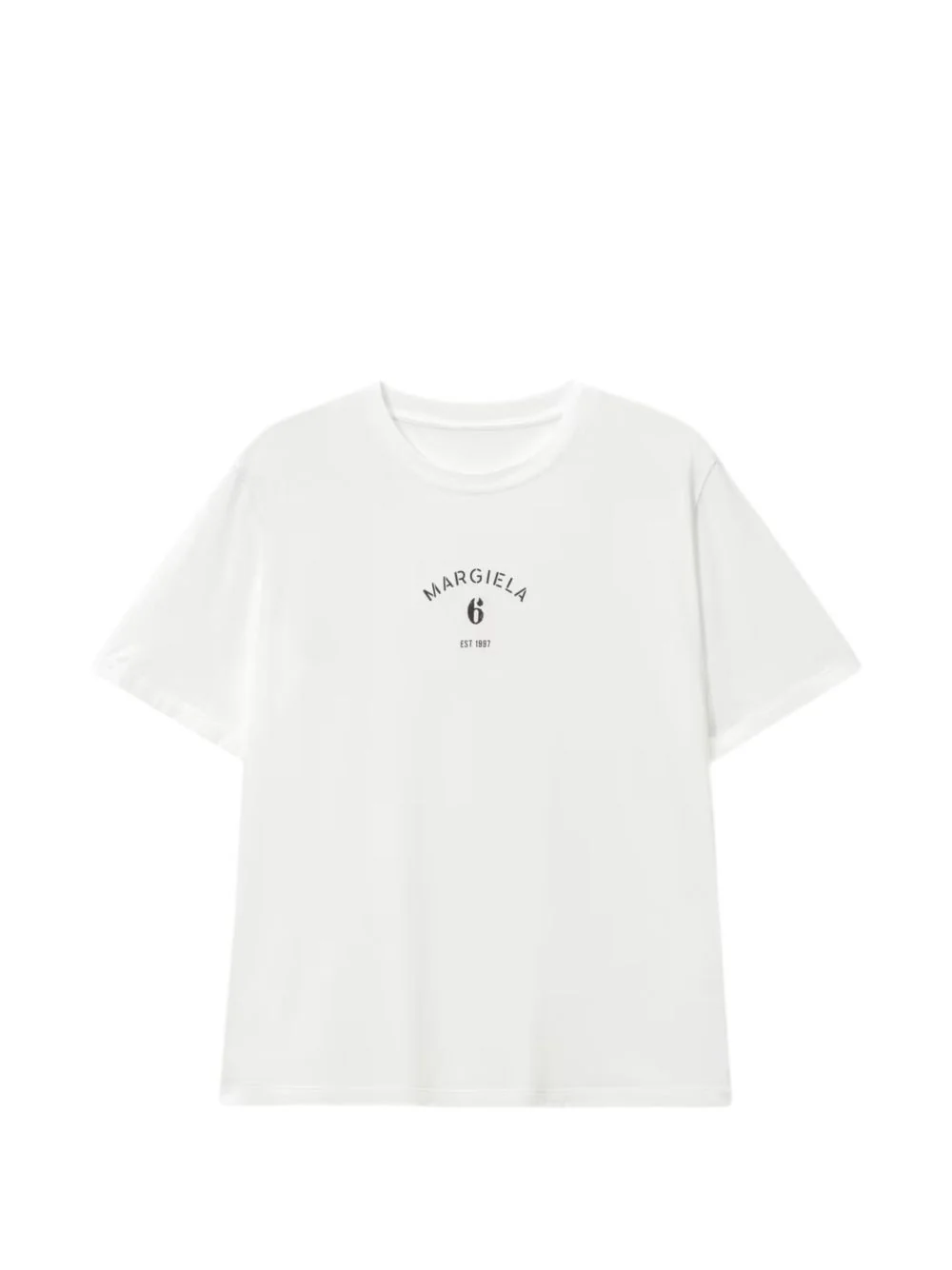 Mm6 Maison Margiela Minimalist T-Shirt for Men - SS26 Collection