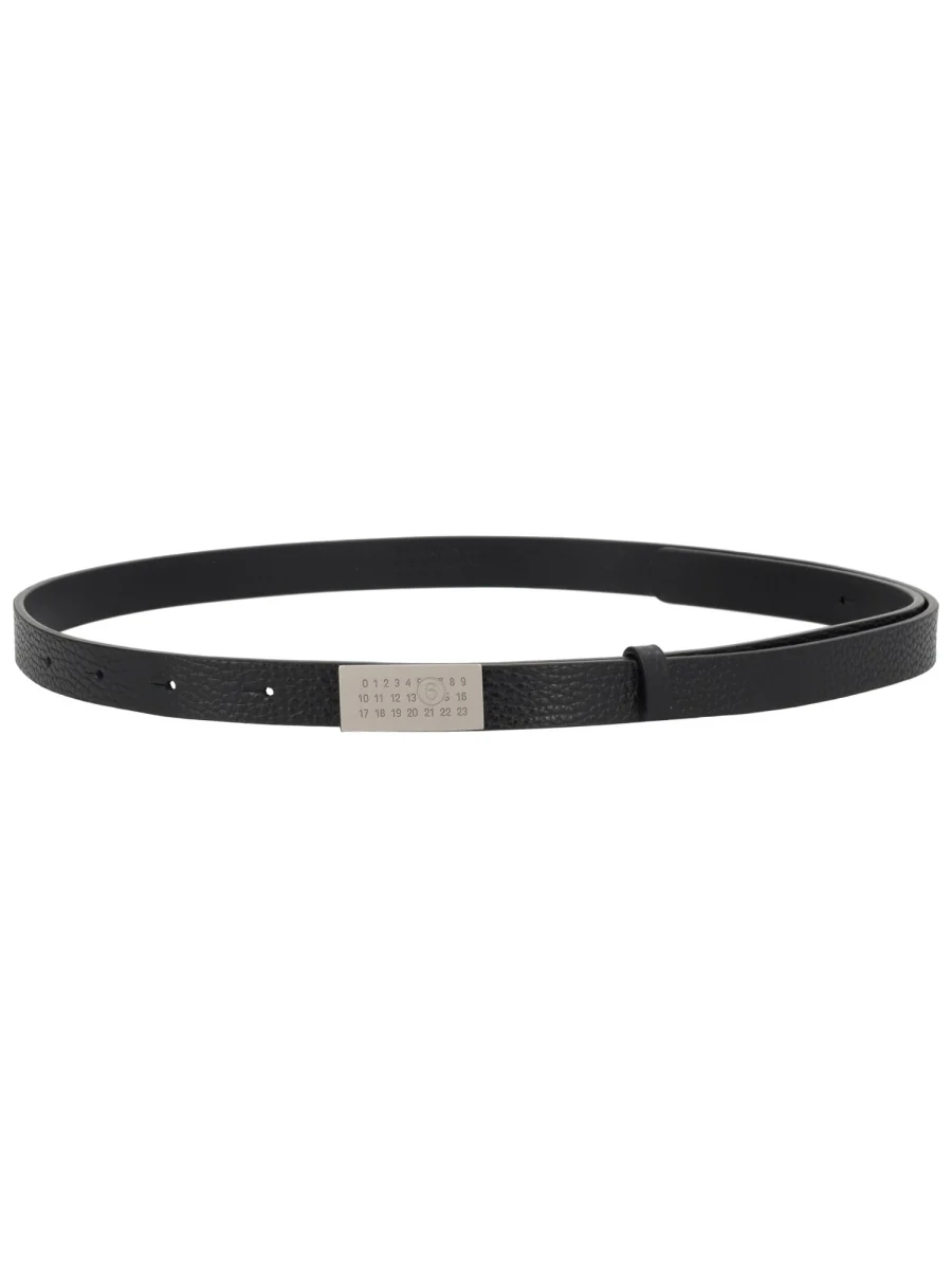 MM6 MAISON MARGIELA Numeric Leather Belt - Image 4