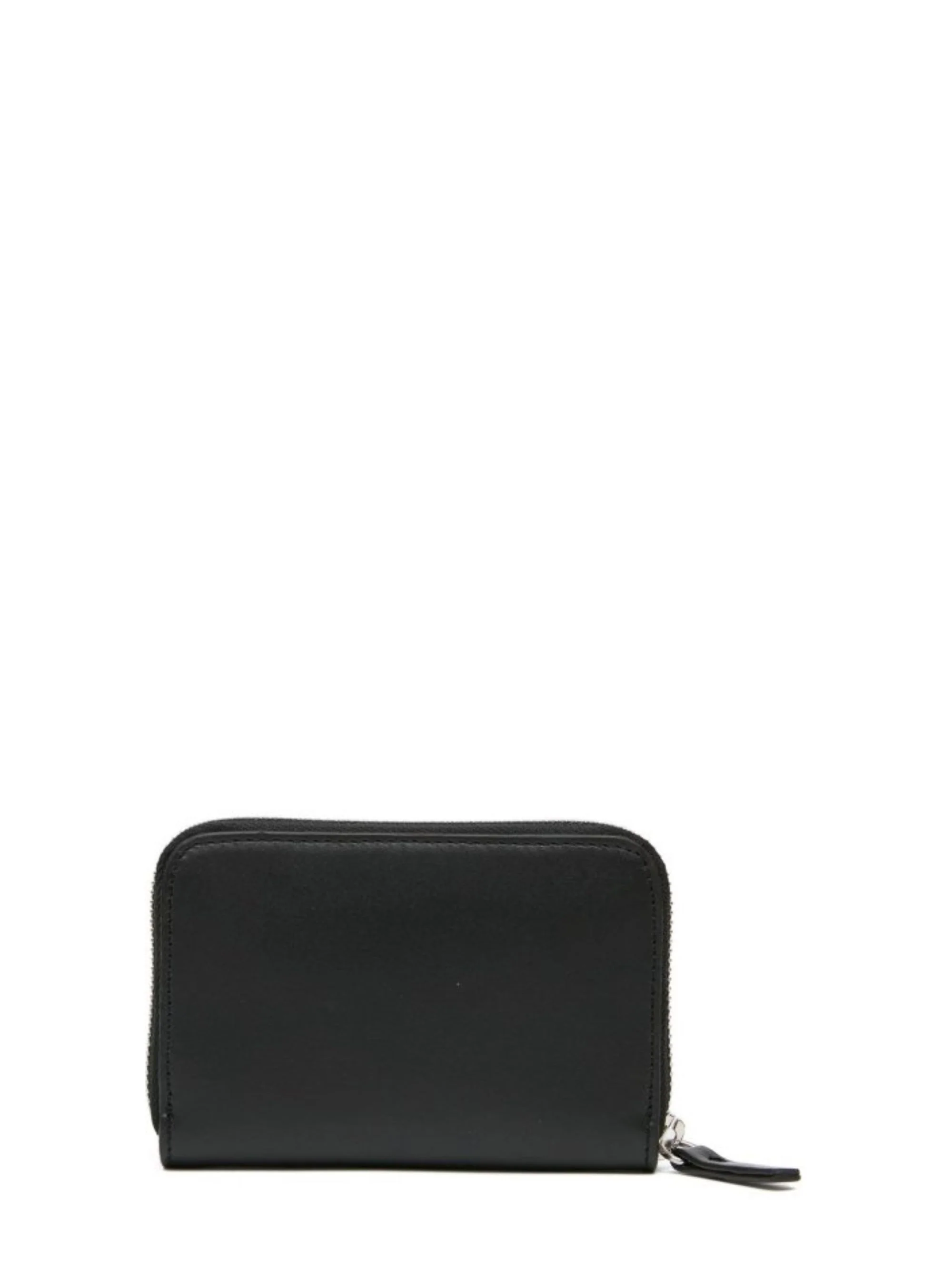 Mm6 Maison Margiela Numeric Mini Wallet with Zip Closure and Logo Tag - Image 4