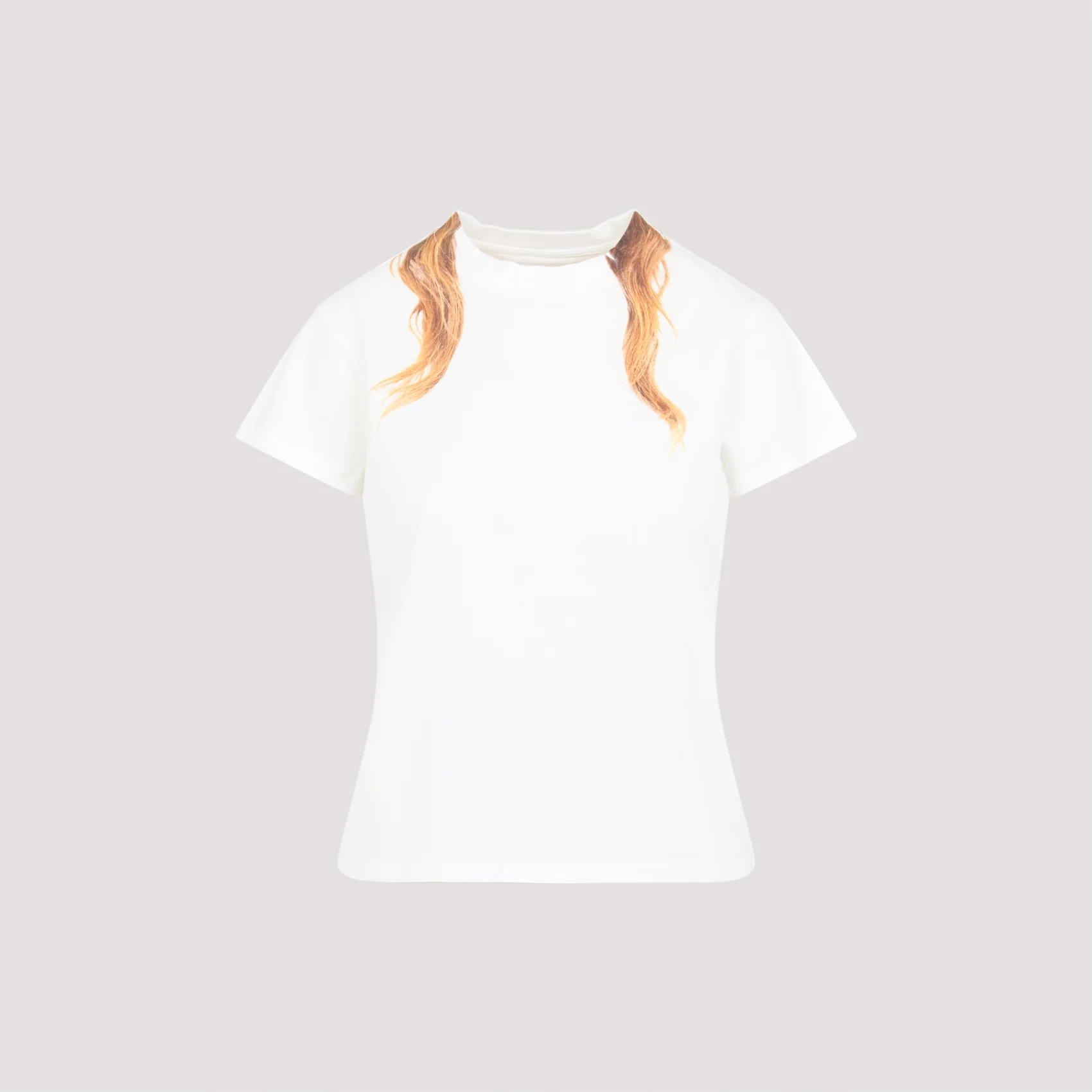 Mm6 Maison Margiela Patterned Crewneck T-Shirt - Image 3
