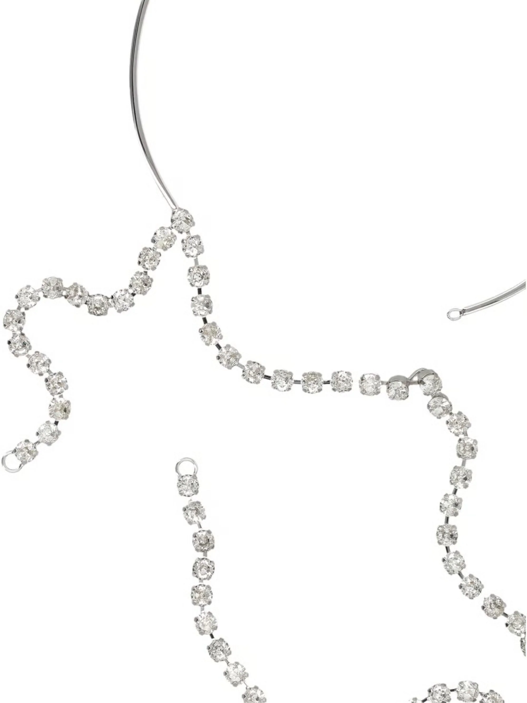 MM6 Maison Margiela Rhinestone-pendant Necklace - Image 2