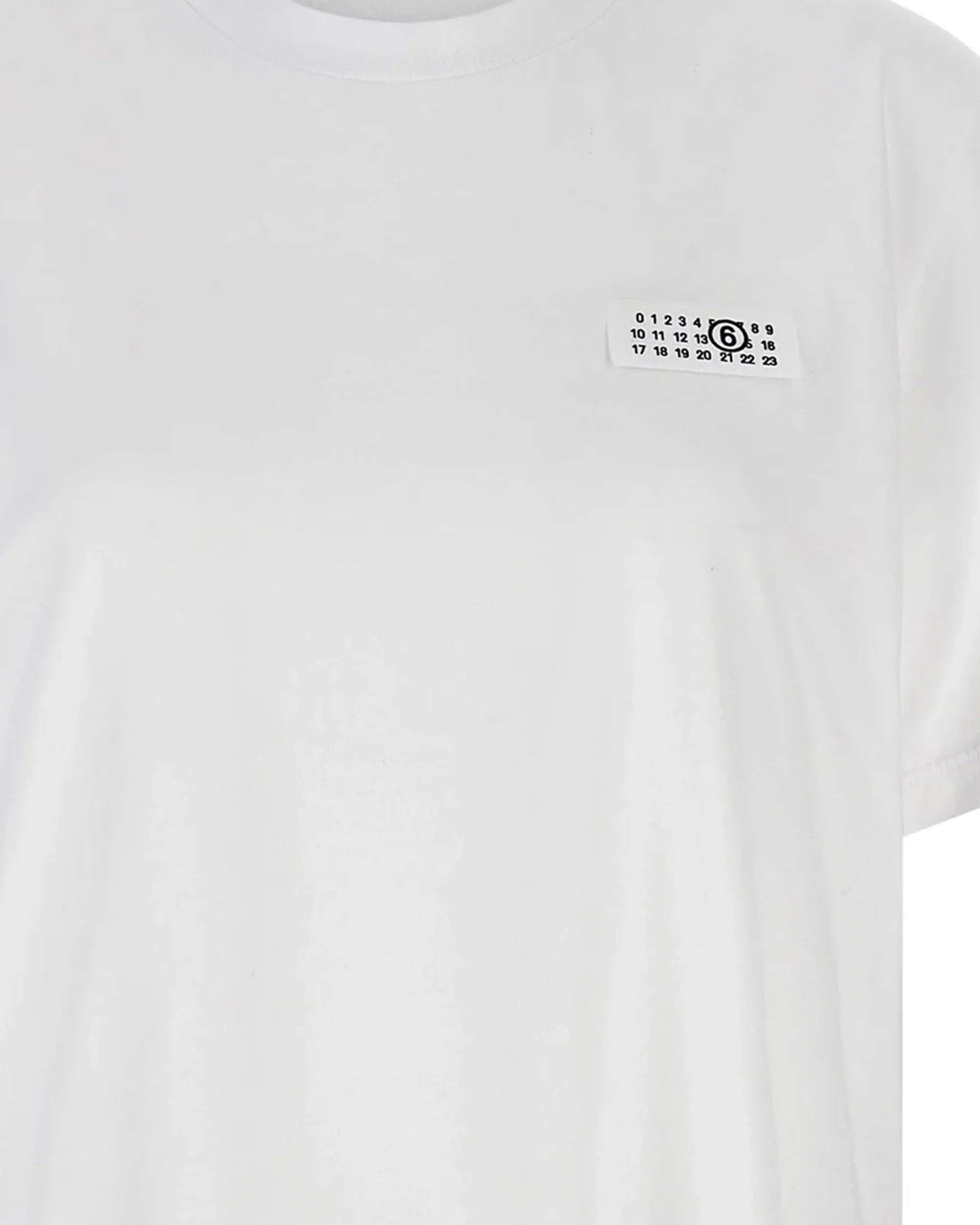 Mm6 Maison Margiela Signature Mini T-Shirt for Women - Image 3