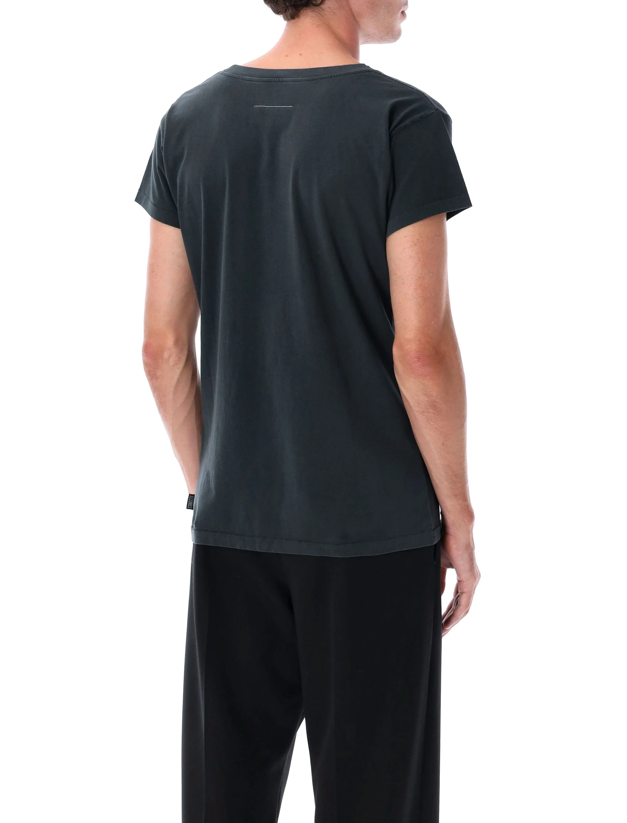 Mm6 Maison Margiela Star-appliqué Crew-neck T-shirt - Image 2