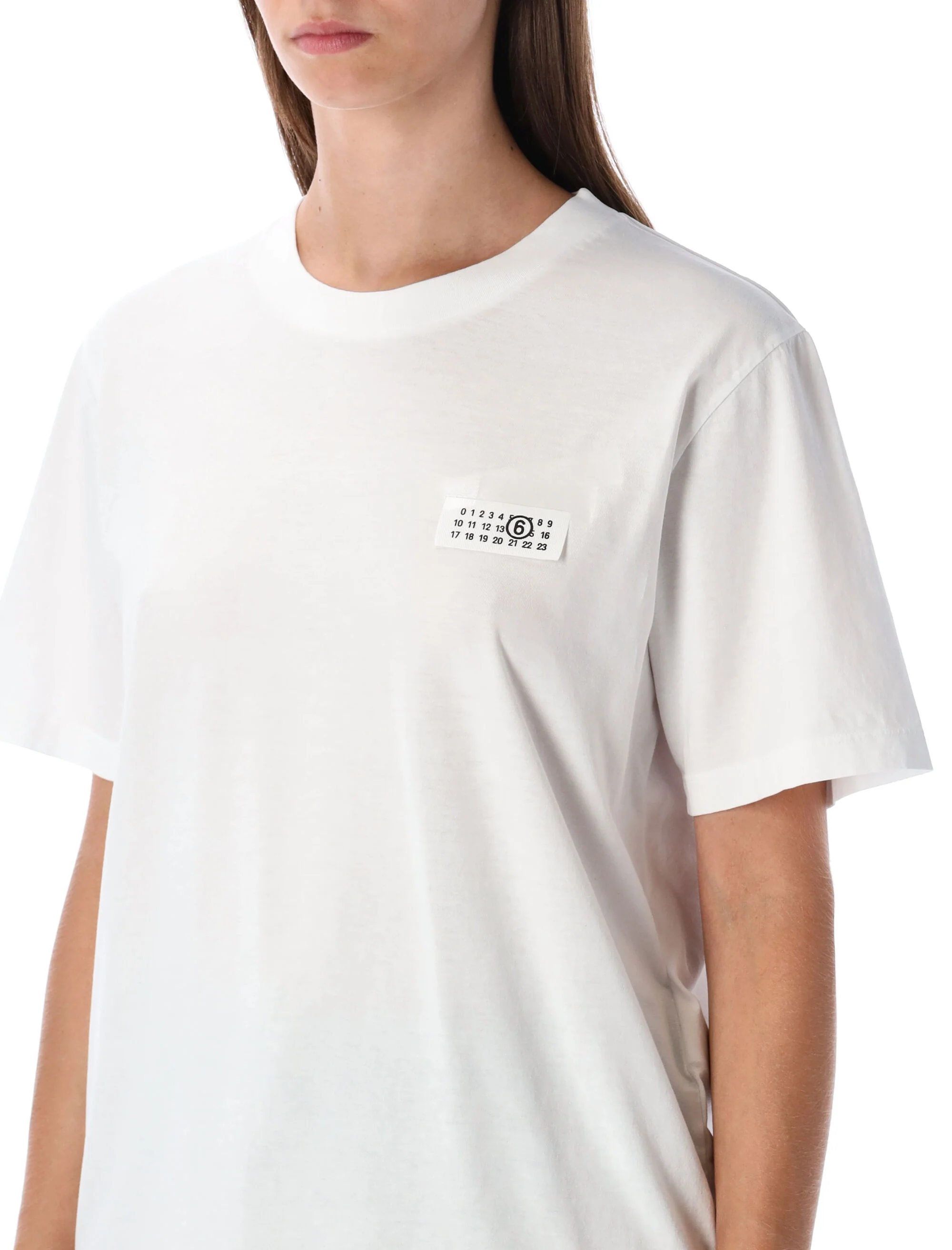 MM6 MAISON MARGIELA T-shirt with Numeric Patch - Image 6