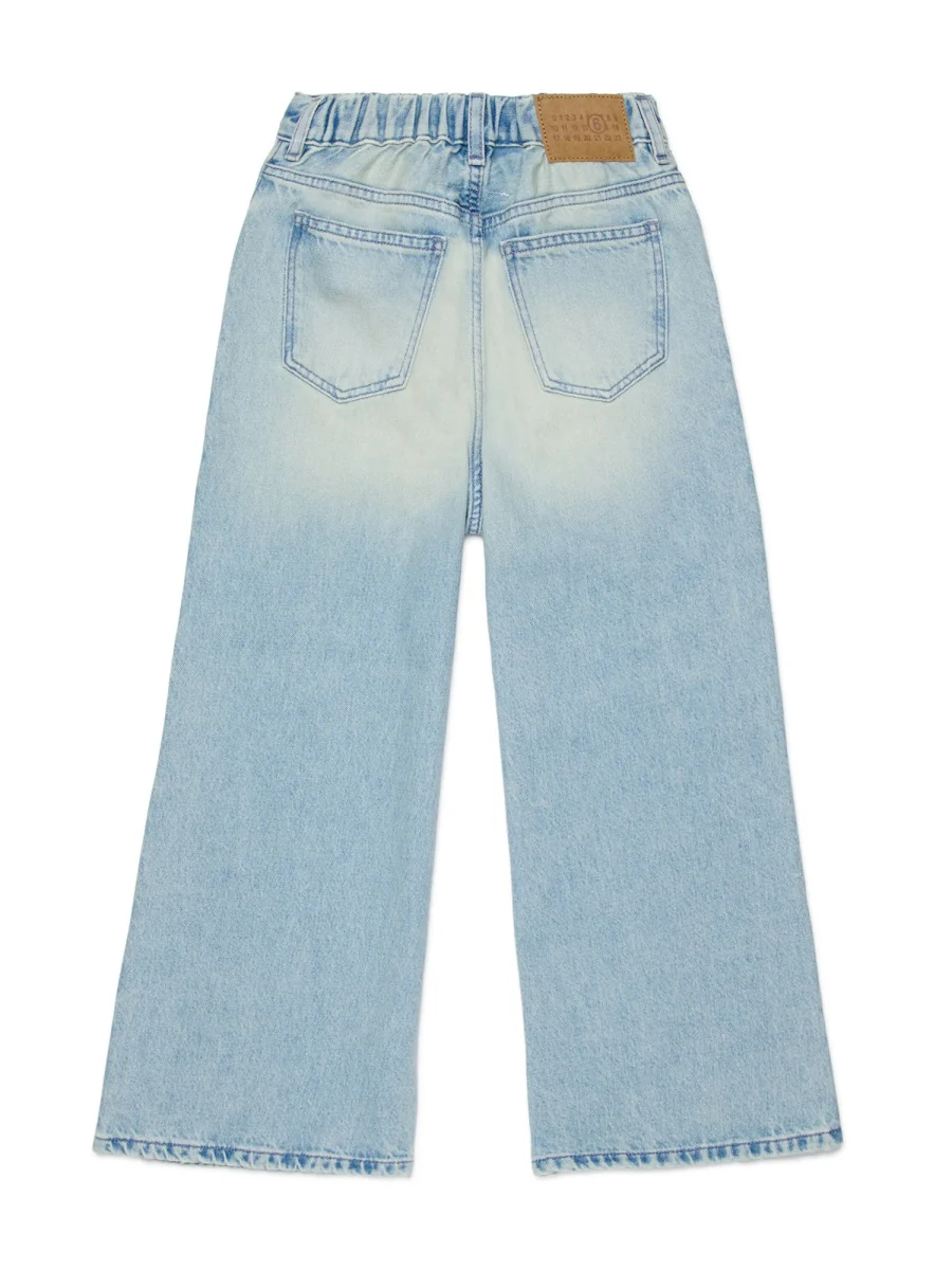 Mm6 Maison Margiela Unisex Mini Cotton Trousers - Image 2