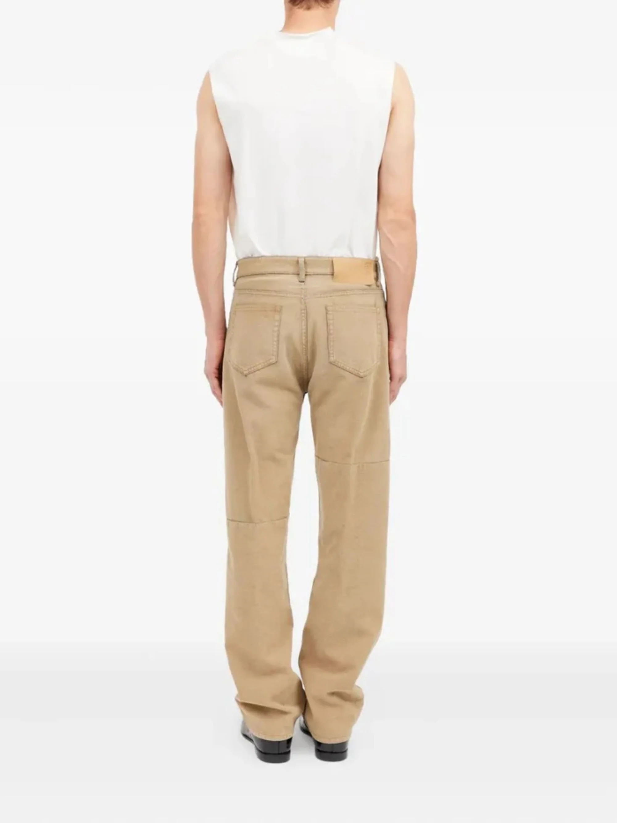 MM6 Maison Margiela Visible Stitching Jeans - Image 3
