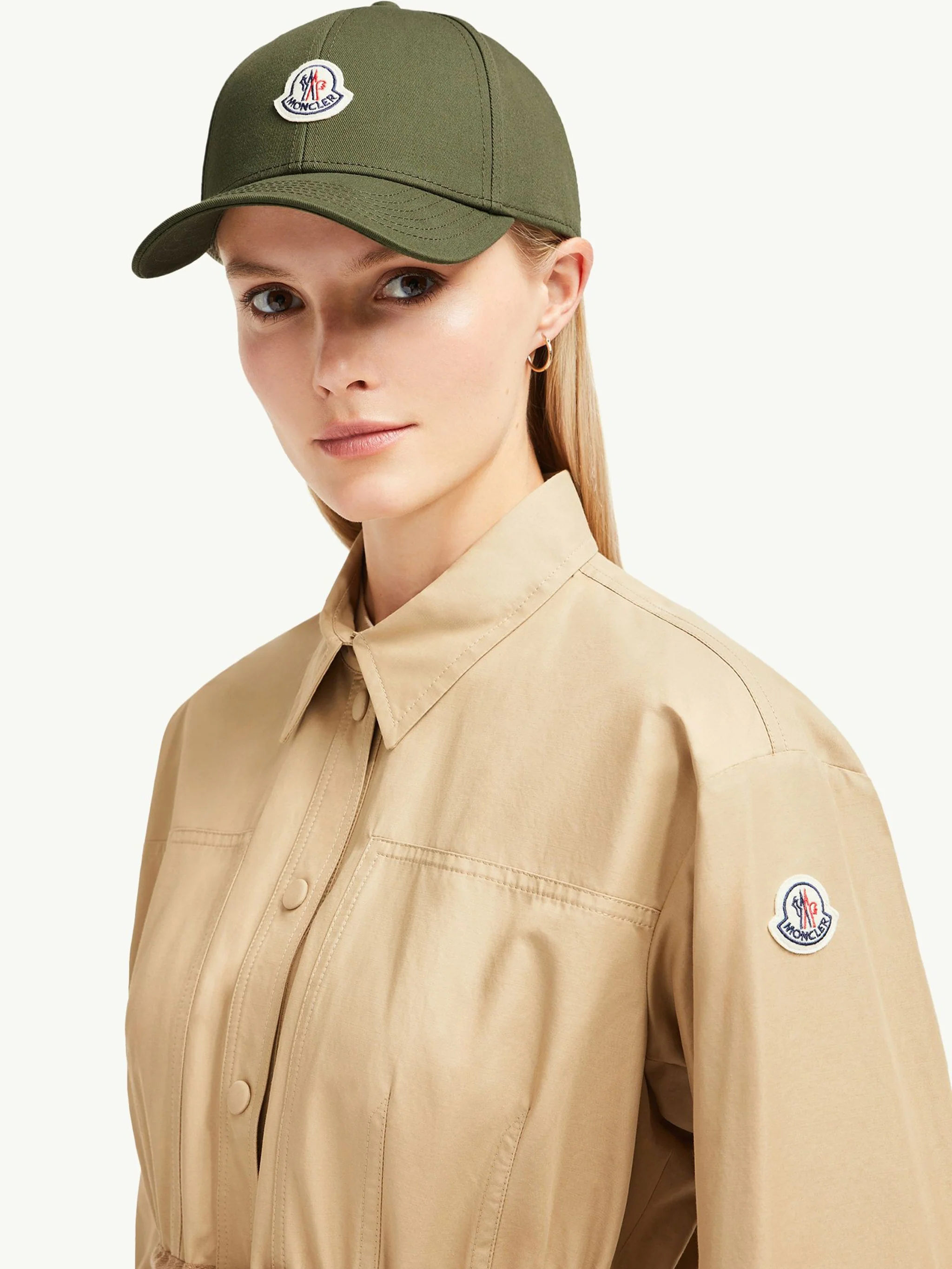 Moncler Adjustable Cotton Gabardine Bucket Hat - Image 3
