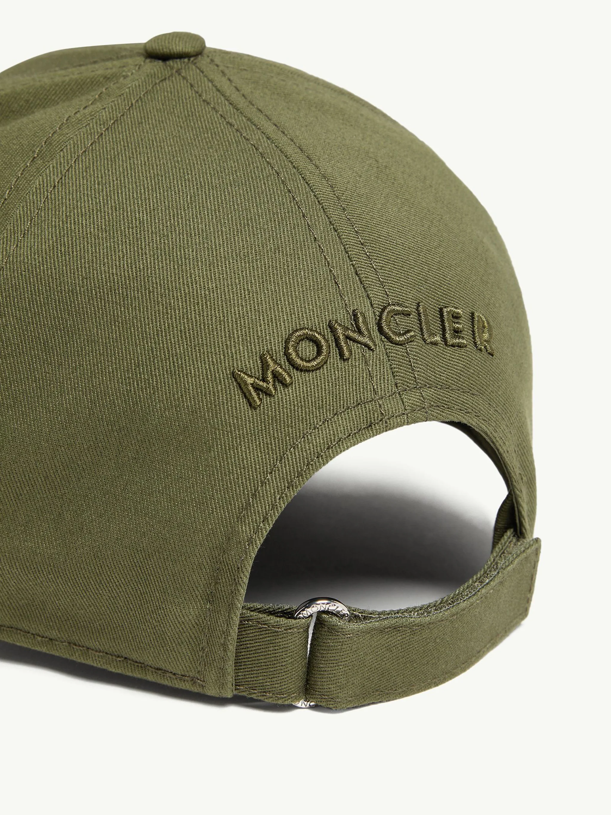 Moncler Adjustable Cotton Gabardine Bucket Hat - Image 5