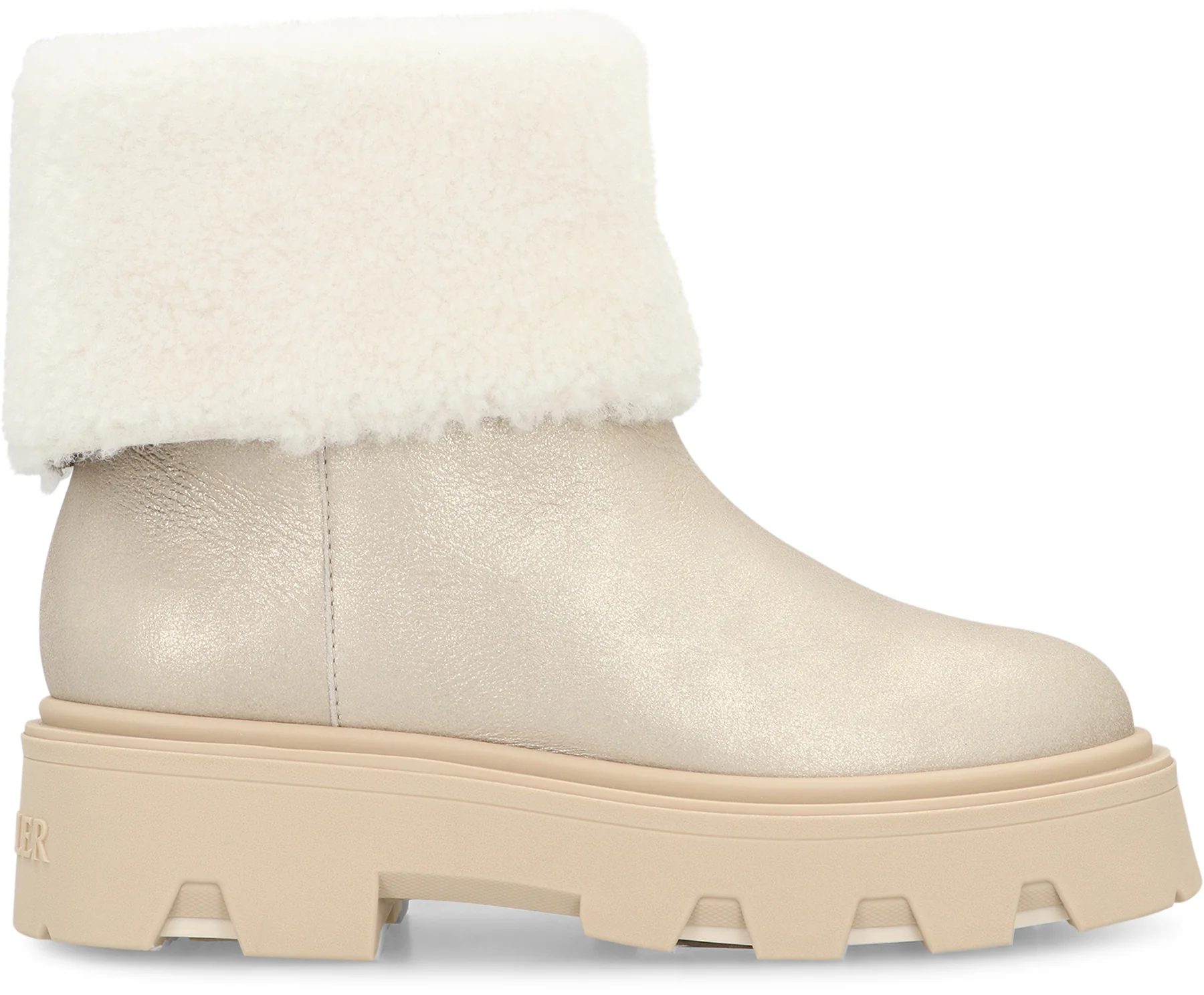 Moncler Aurea Mid Shearling Boots - Image 6