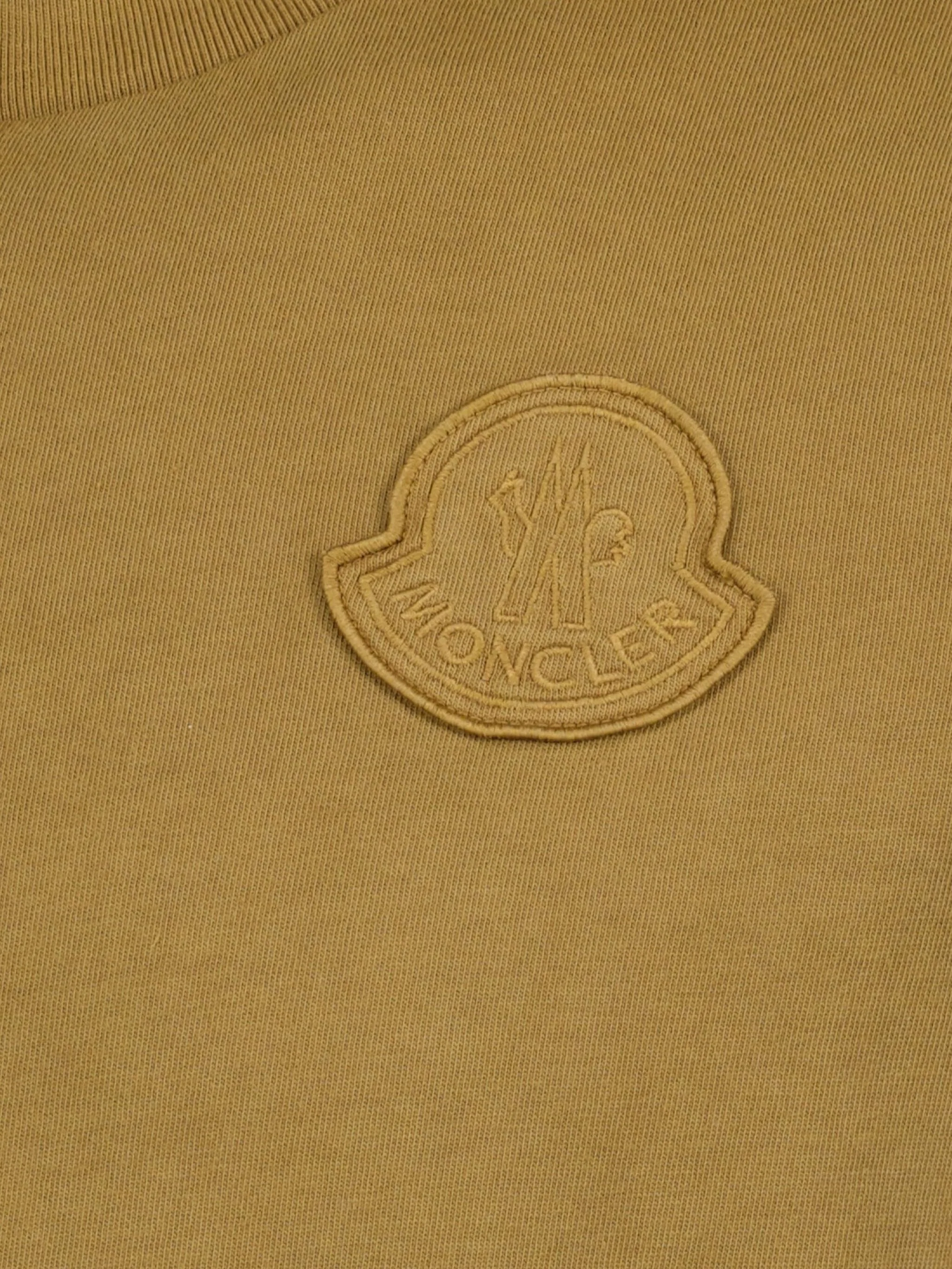 Moncler Casual Short Sleeve Cotton T-Shirt for Men - Image 4