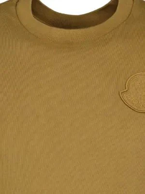 Moncler Casual Short Sleeve Cotton T-Shirt for Men - Image 5