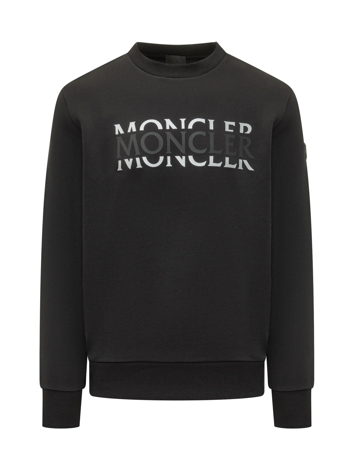 Moncler Classic Logo Crew Neck Sweatshirt