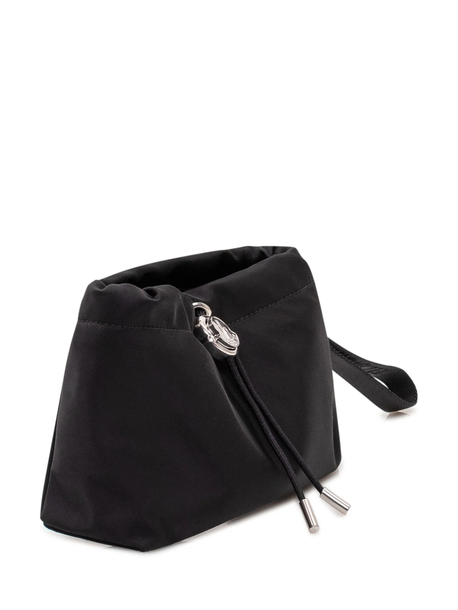 Moncler Compact Handheld Pouch Handbag with Logo Detail - Image 2