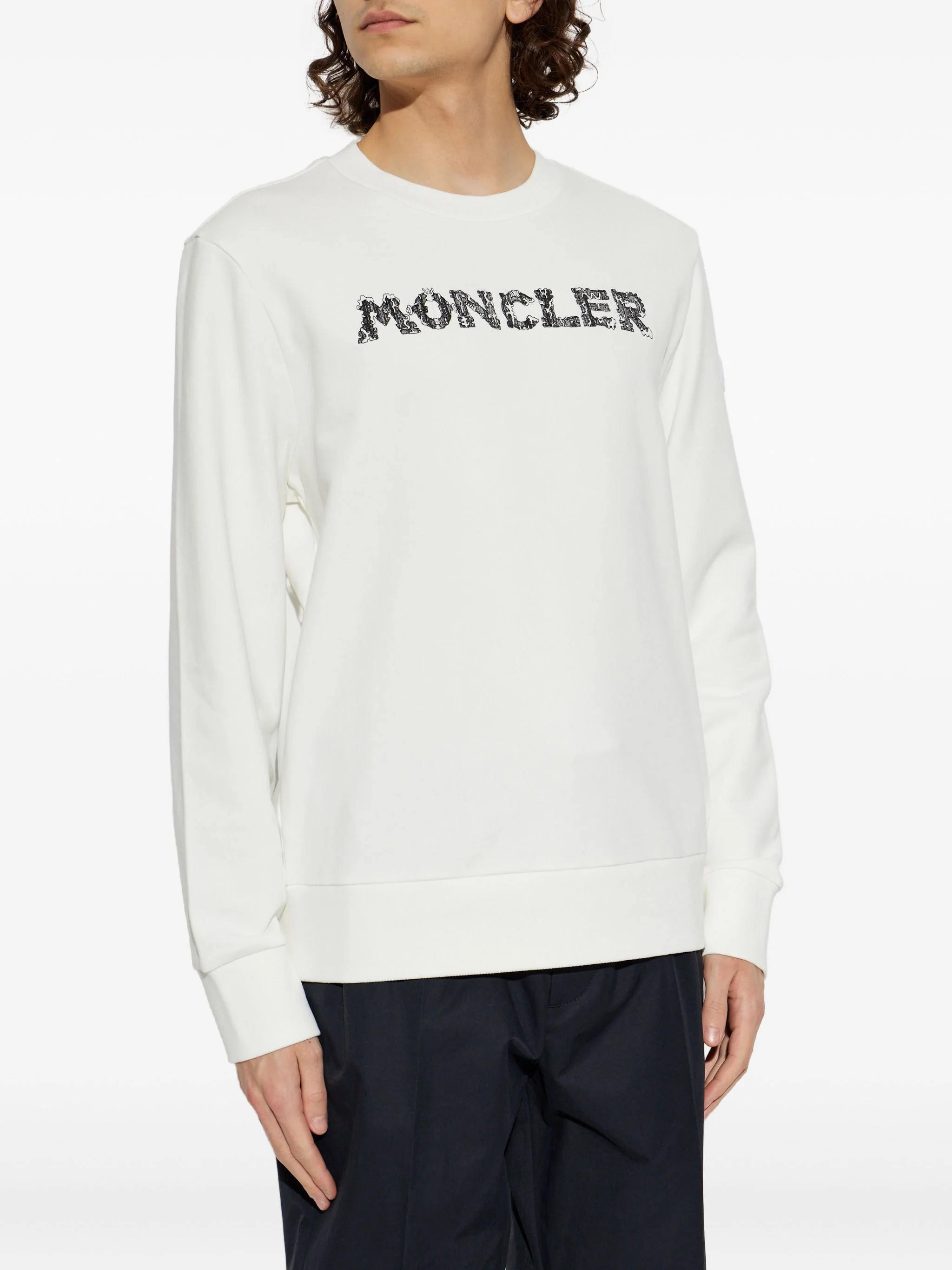 Moncler Cotton Sweatshirt for Men - SS26 - Image 2