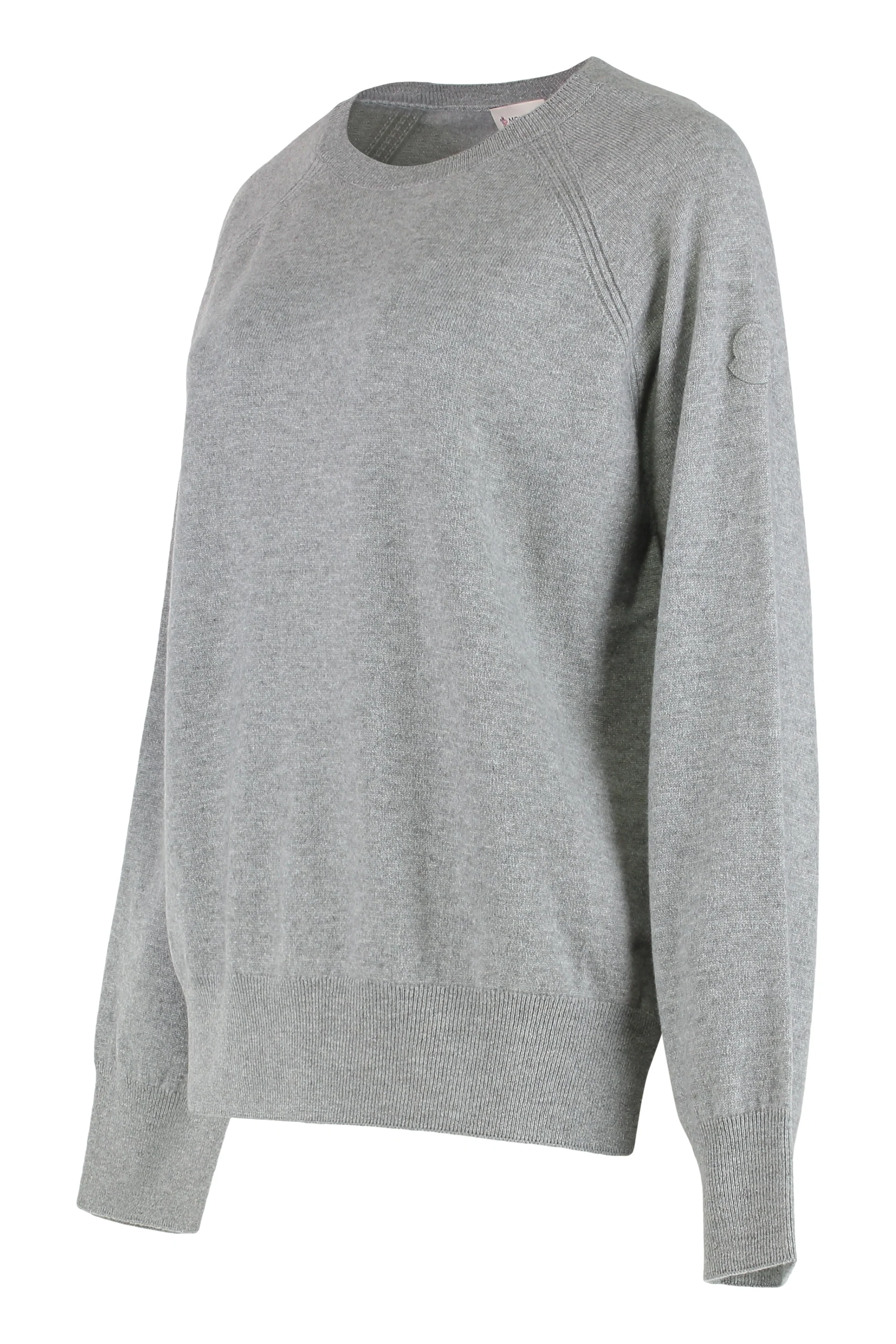 Moncler Crew Neck Cashmere Sweater - Image 3
