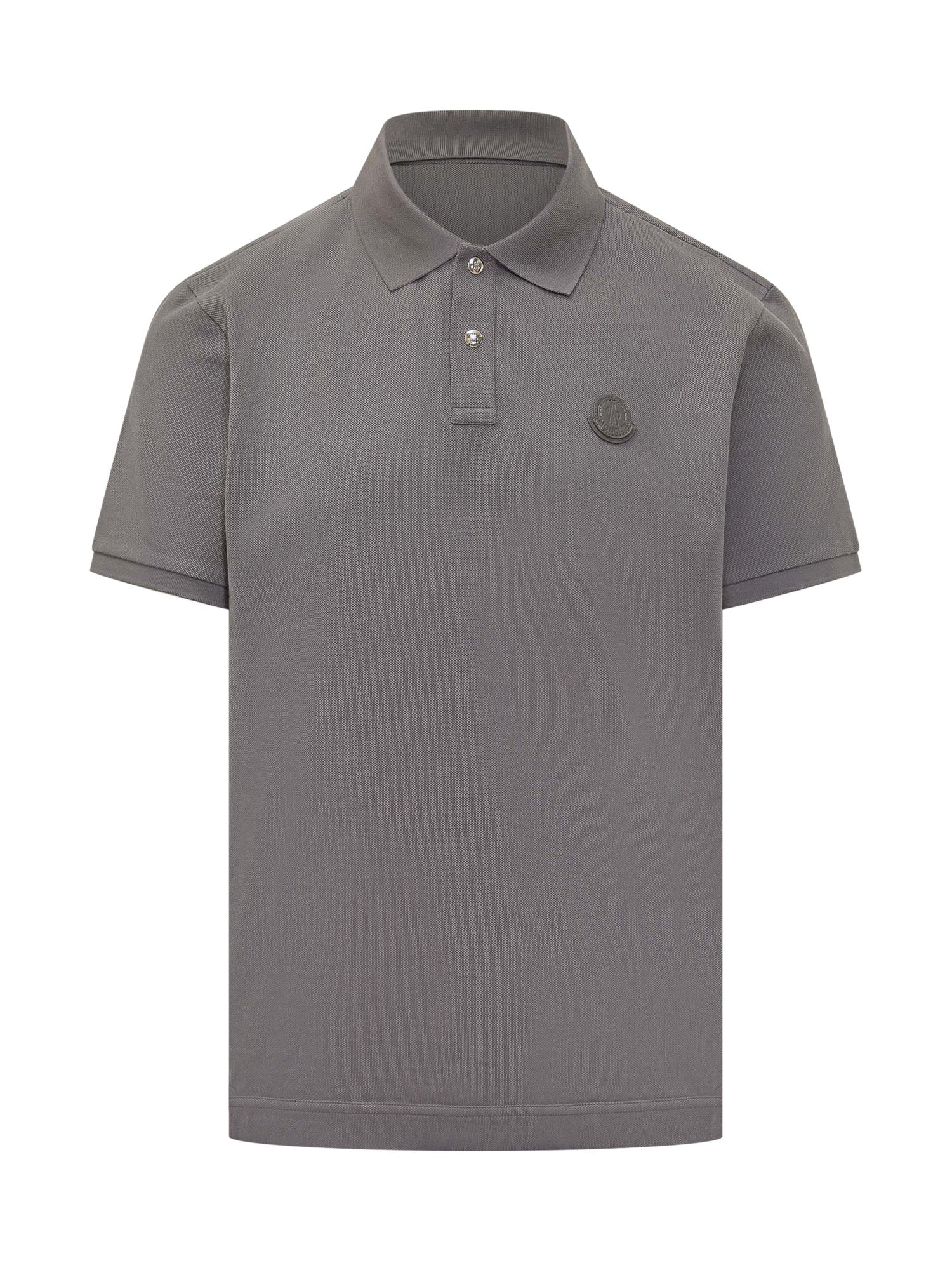 Moncler Cutout Sleeve Polo Shirt