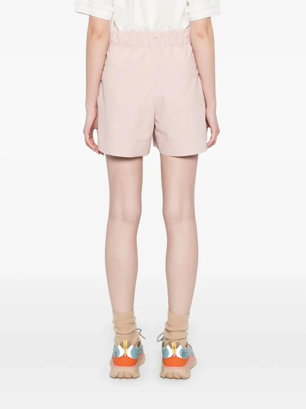 Moncler Grenoble Cotton Gabardine Mini Shorts - Image 4
