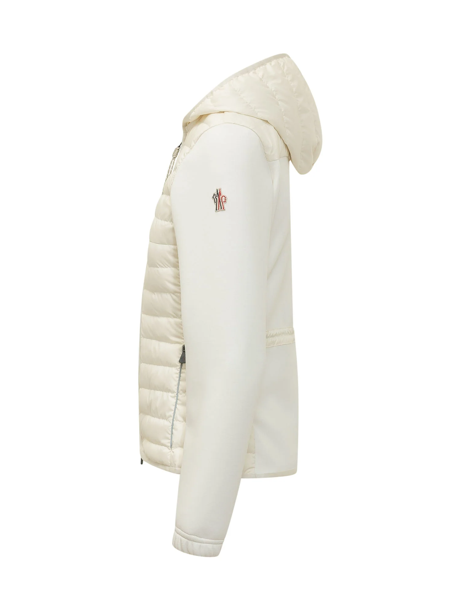 Moncler Grenoble Hybrid Cardigan with Hood and Zip - Image 3