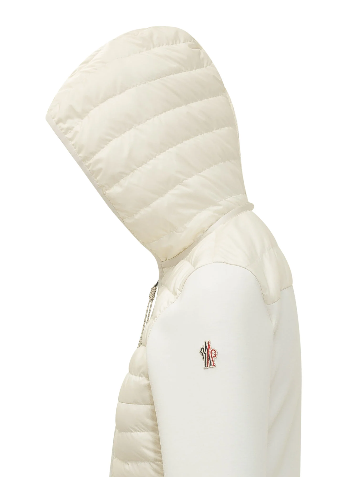 Moncler Grenoble Hybrid Cardigan with Hood and Zip - Image 4