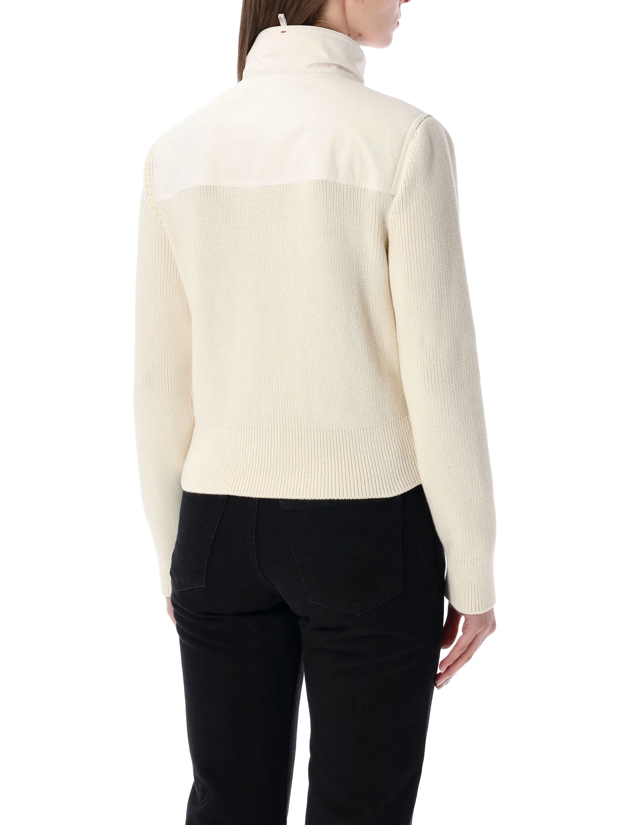 MONCLER GRENOBLE Padded Zip-Up Cardigan - Image 2