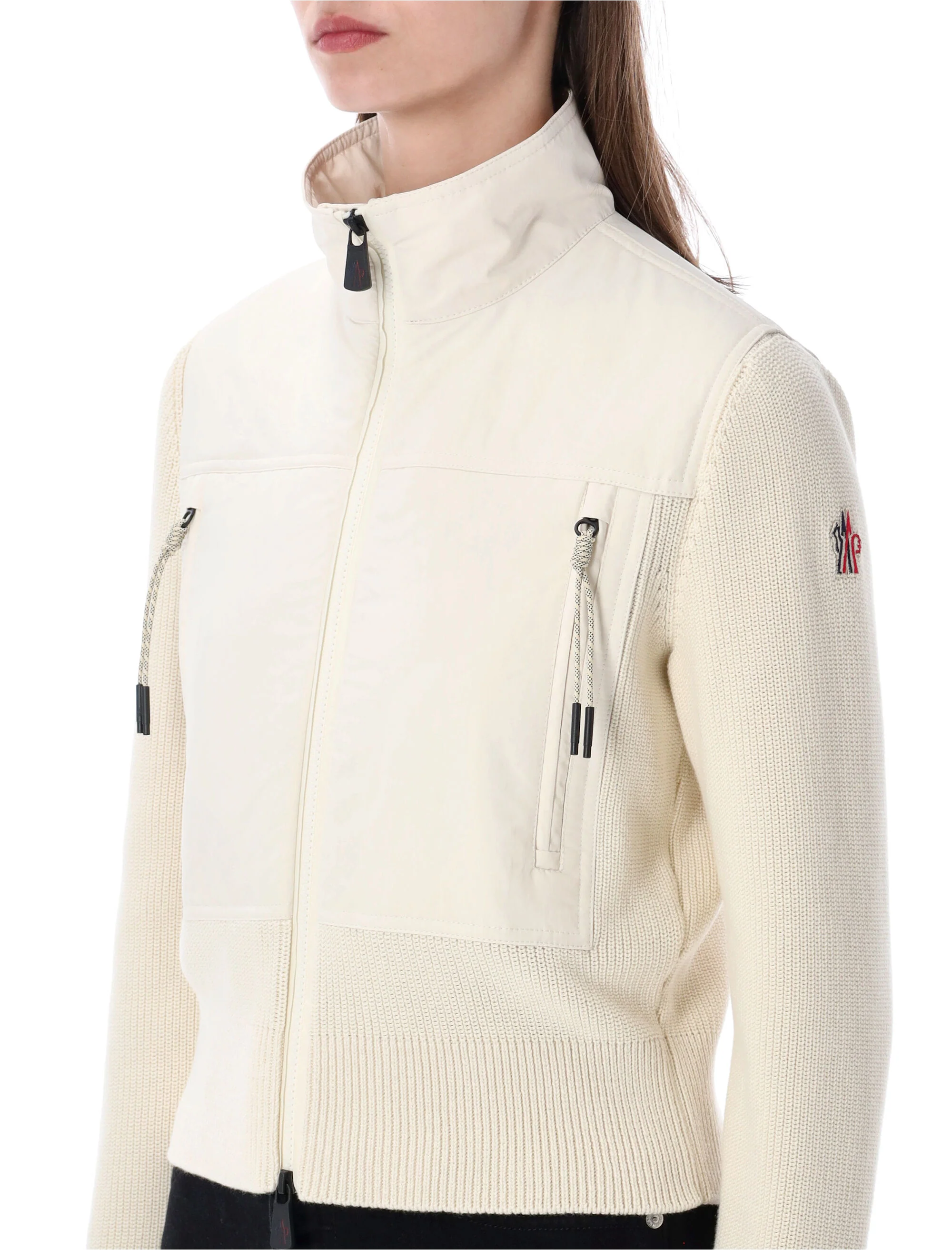 MONCLER GRENOBLE Padded Zip-Up Cardigan - Image 3