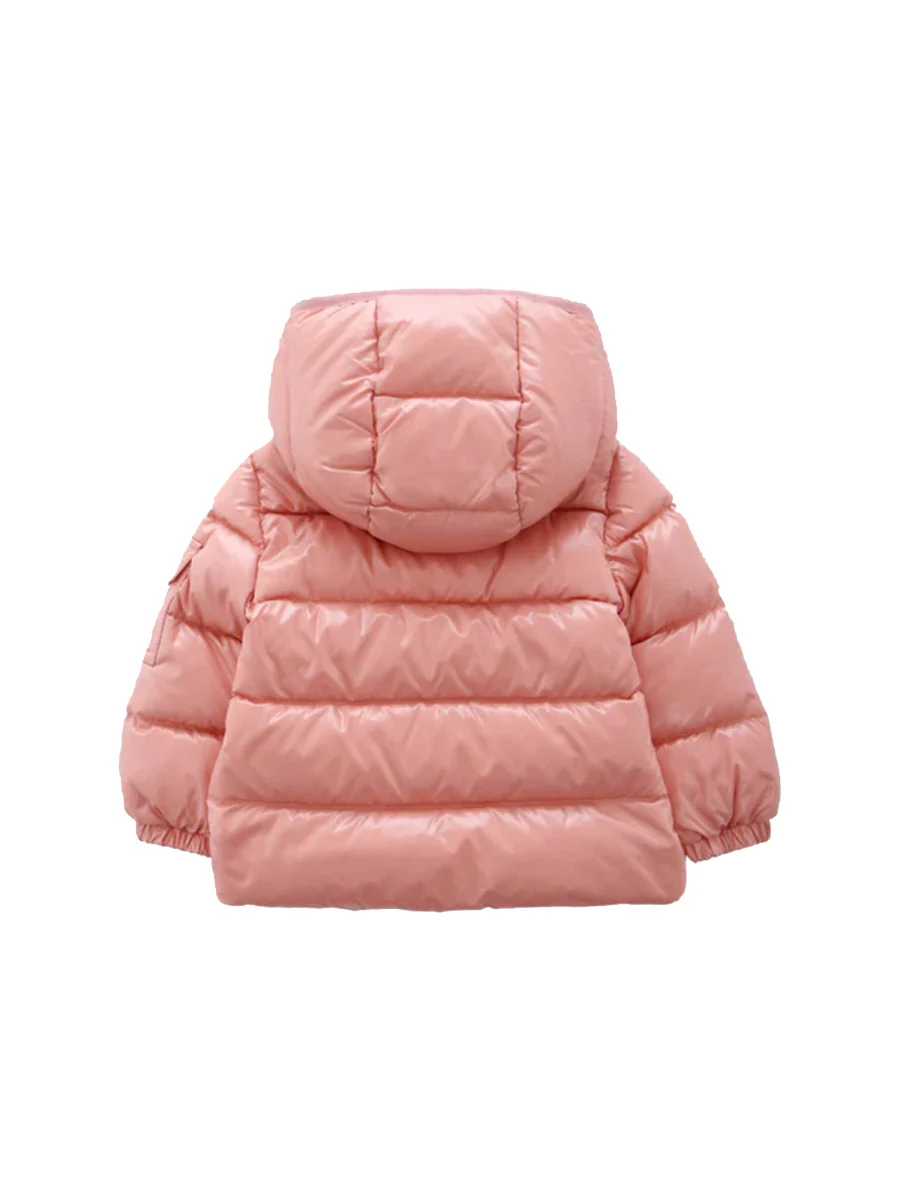 MONCLER Jacket with Logo and Hood - Image 2