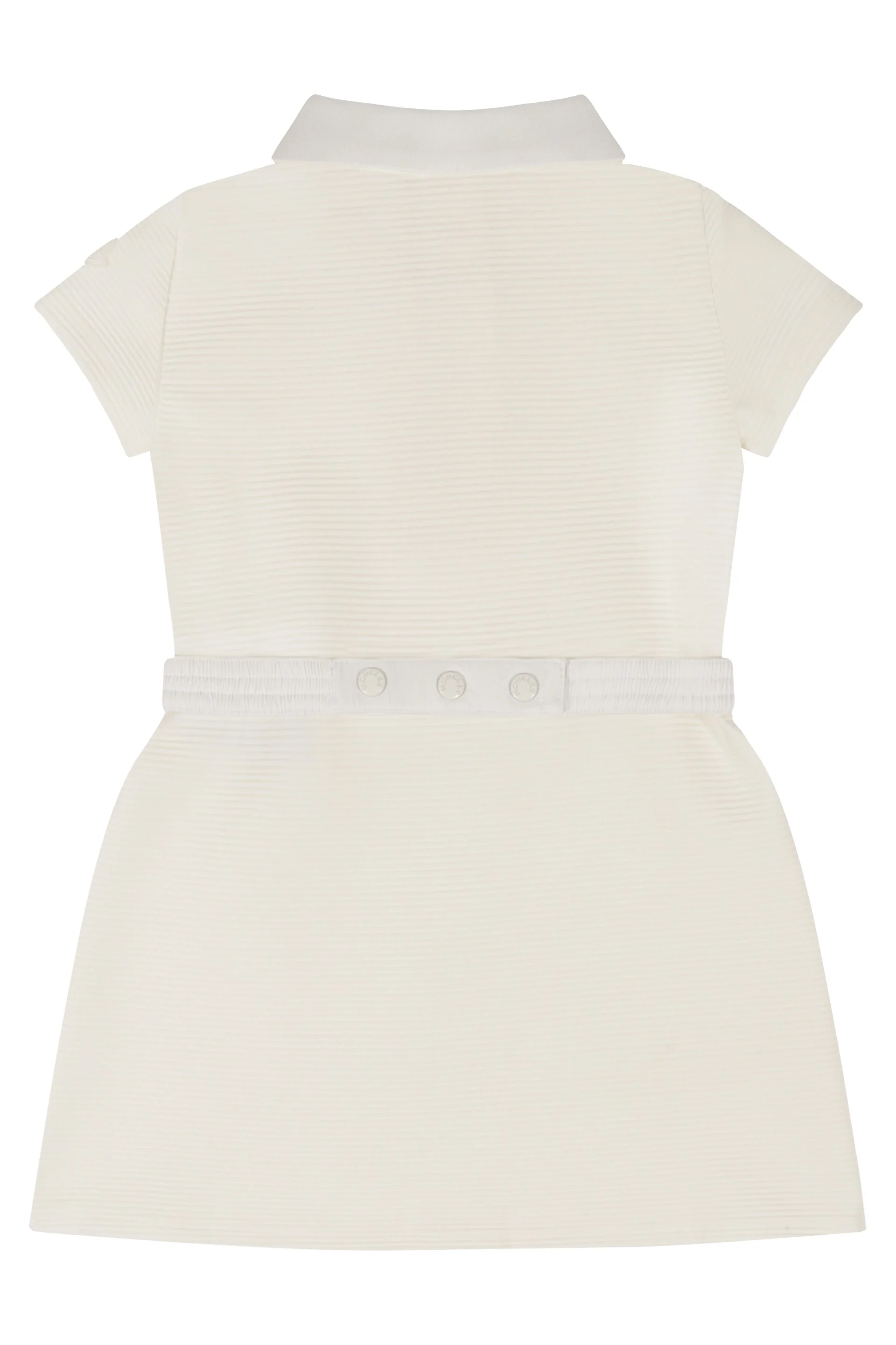 Moncler Kids Cotton-blend Piqué Polo Dress - Image 2