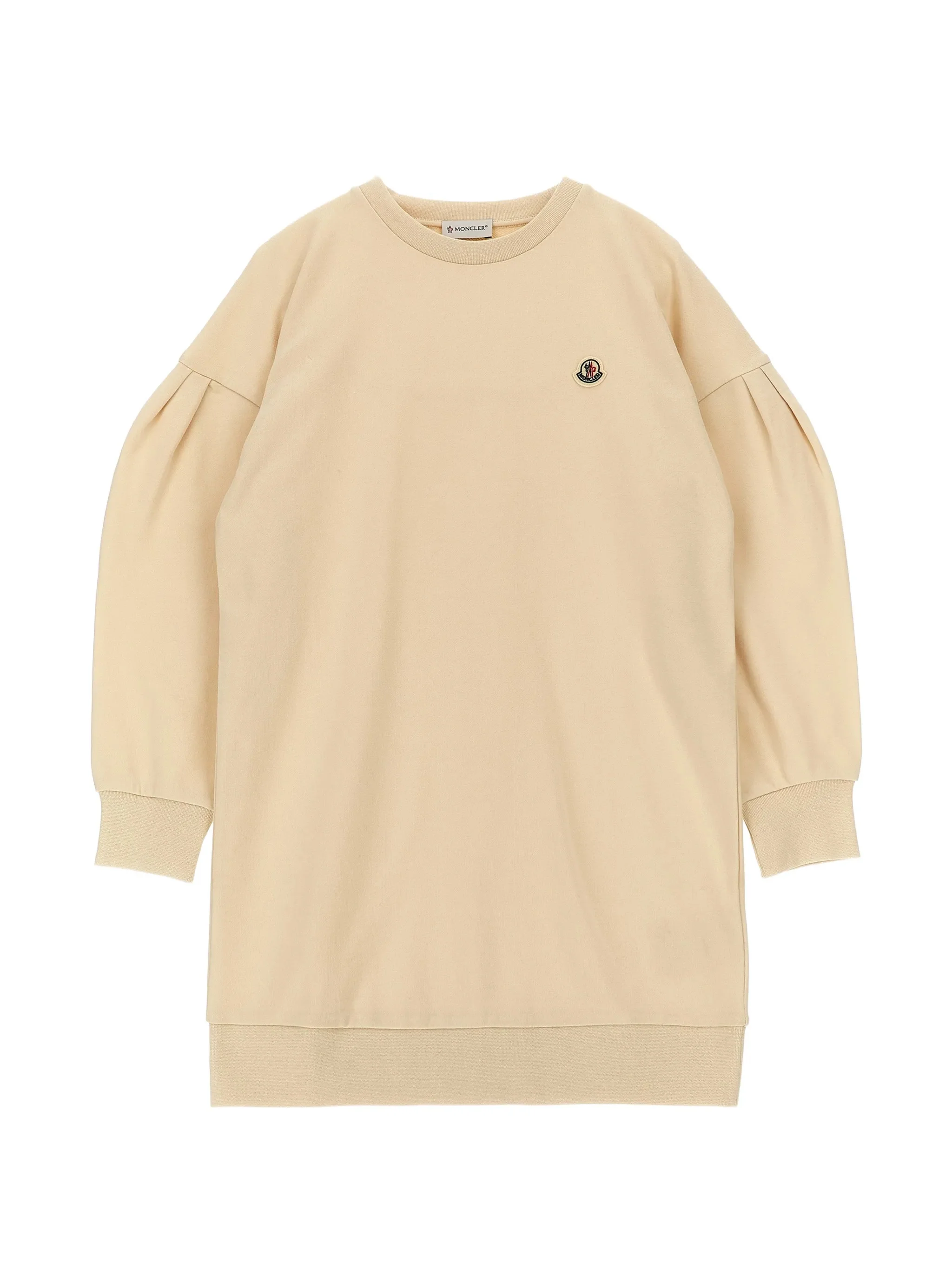 Moncler Kids Girls' Mini Ribbed Long Sleeve Dress