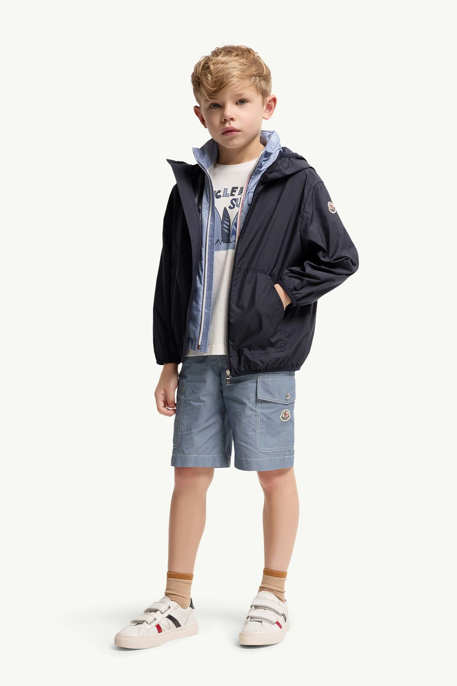 Moncler Kids Kids' Cozy Hooded Jacket - Image 5
