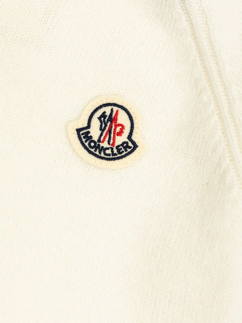 Moncler Kids Kids' CrETHEstanesedew Neck Mini Cashmere Sweater - Image 4