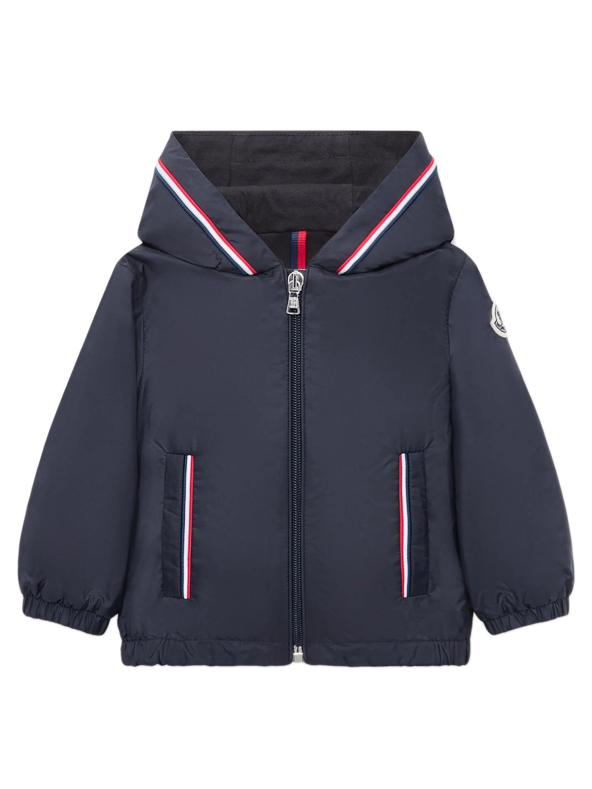 Moncler Kids Kids' Mini Cotton Jersey Lined Hooded Jacket
