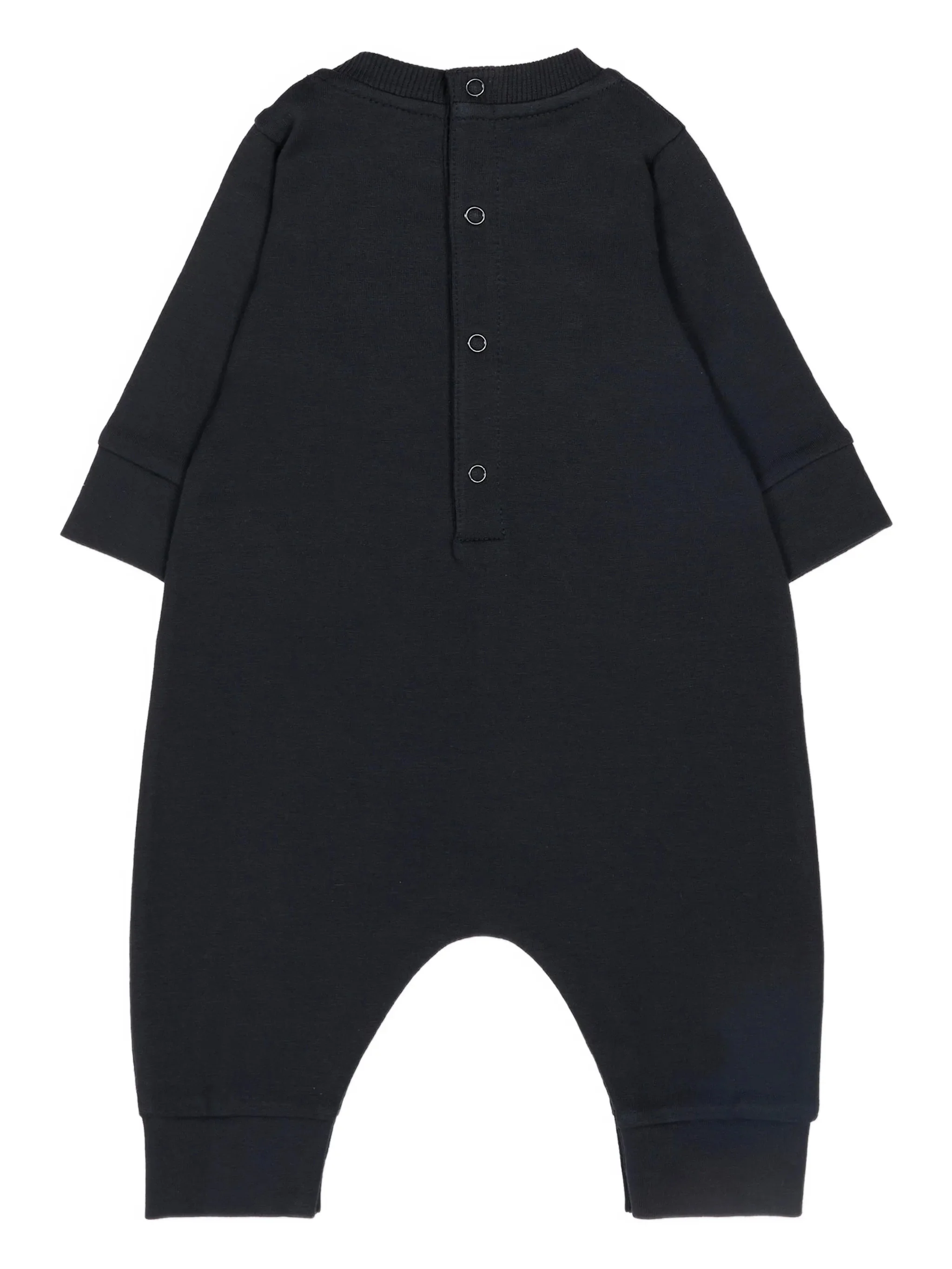 Moncler Kids Kids' Mini Stretch Cotton Long Sleeve Jumpsuit - Image 2