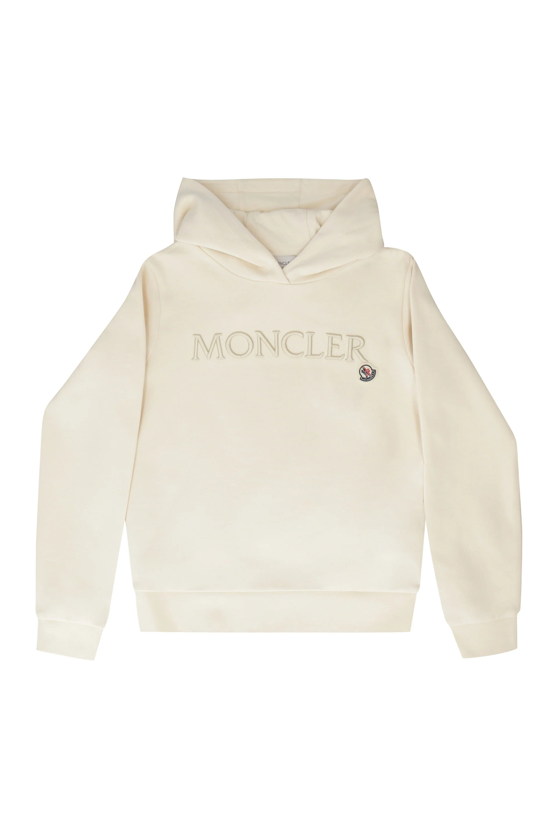 Moncler Kids Logo-embroidered Cotton Hoodie