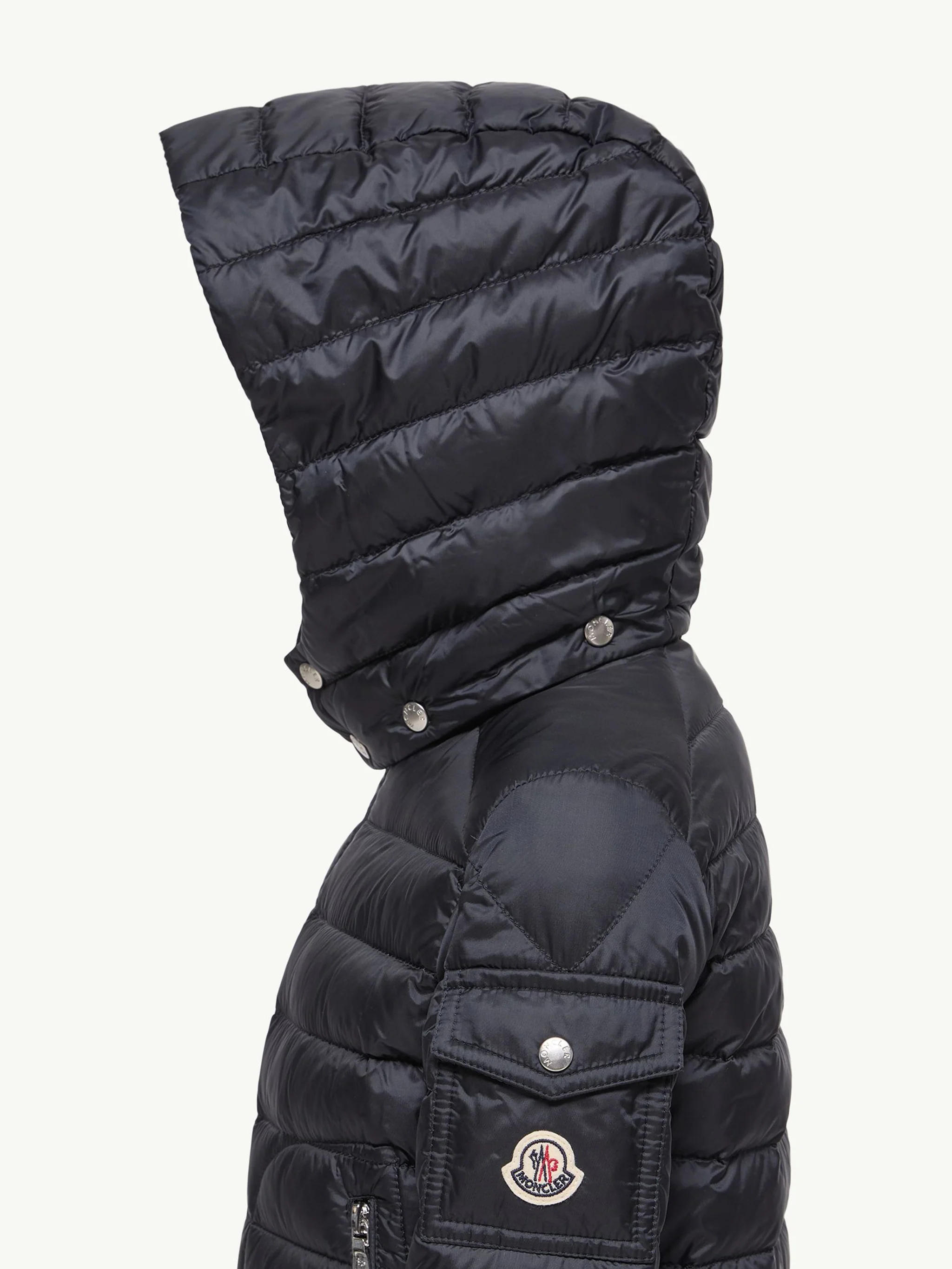 Moncler Kids Mini Boys' Down-Filled Jacket with Detachable Hood - Image 3