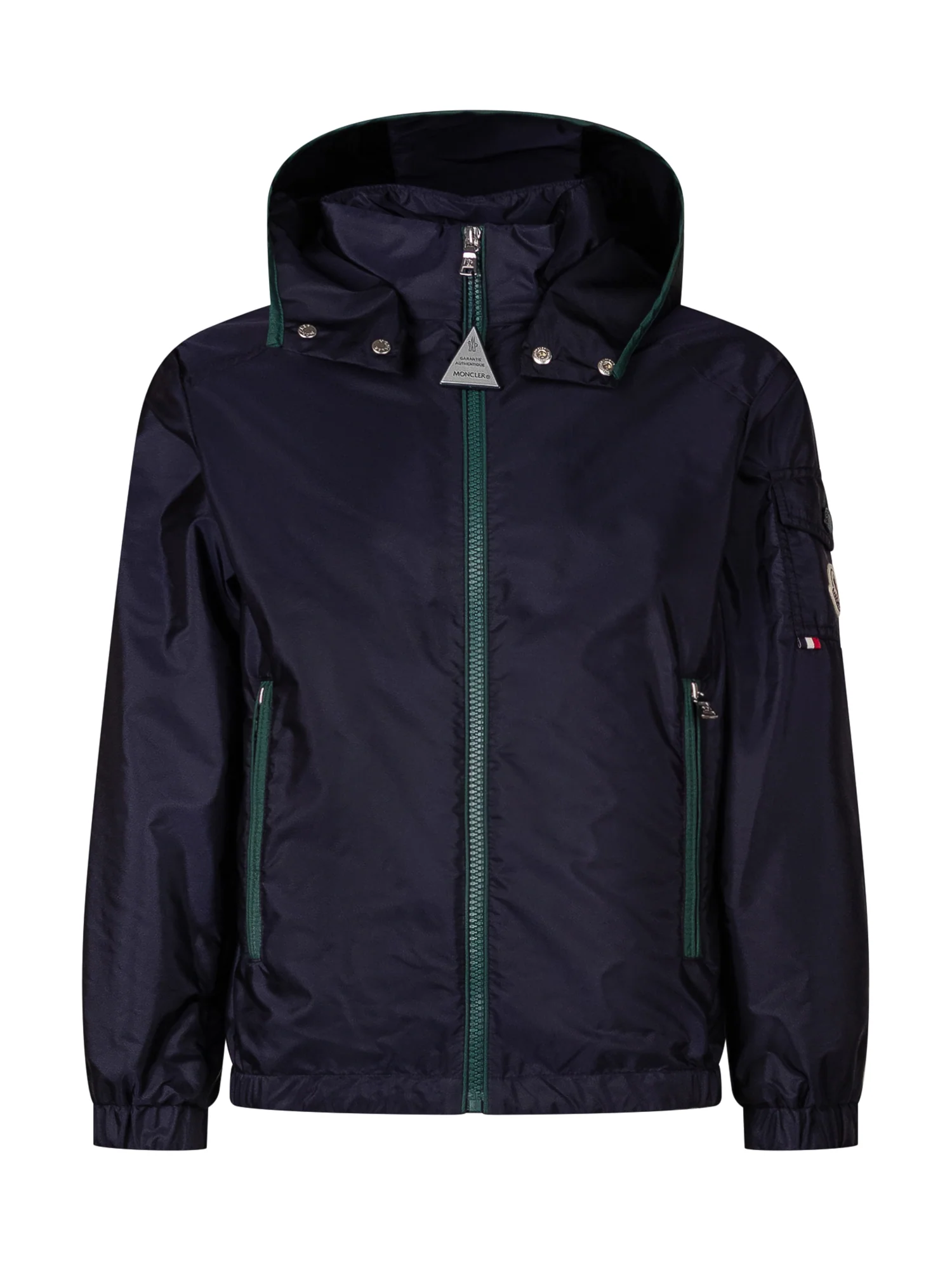 Moncler Kids Mini Kids Jacket with Hood and Zip Closure