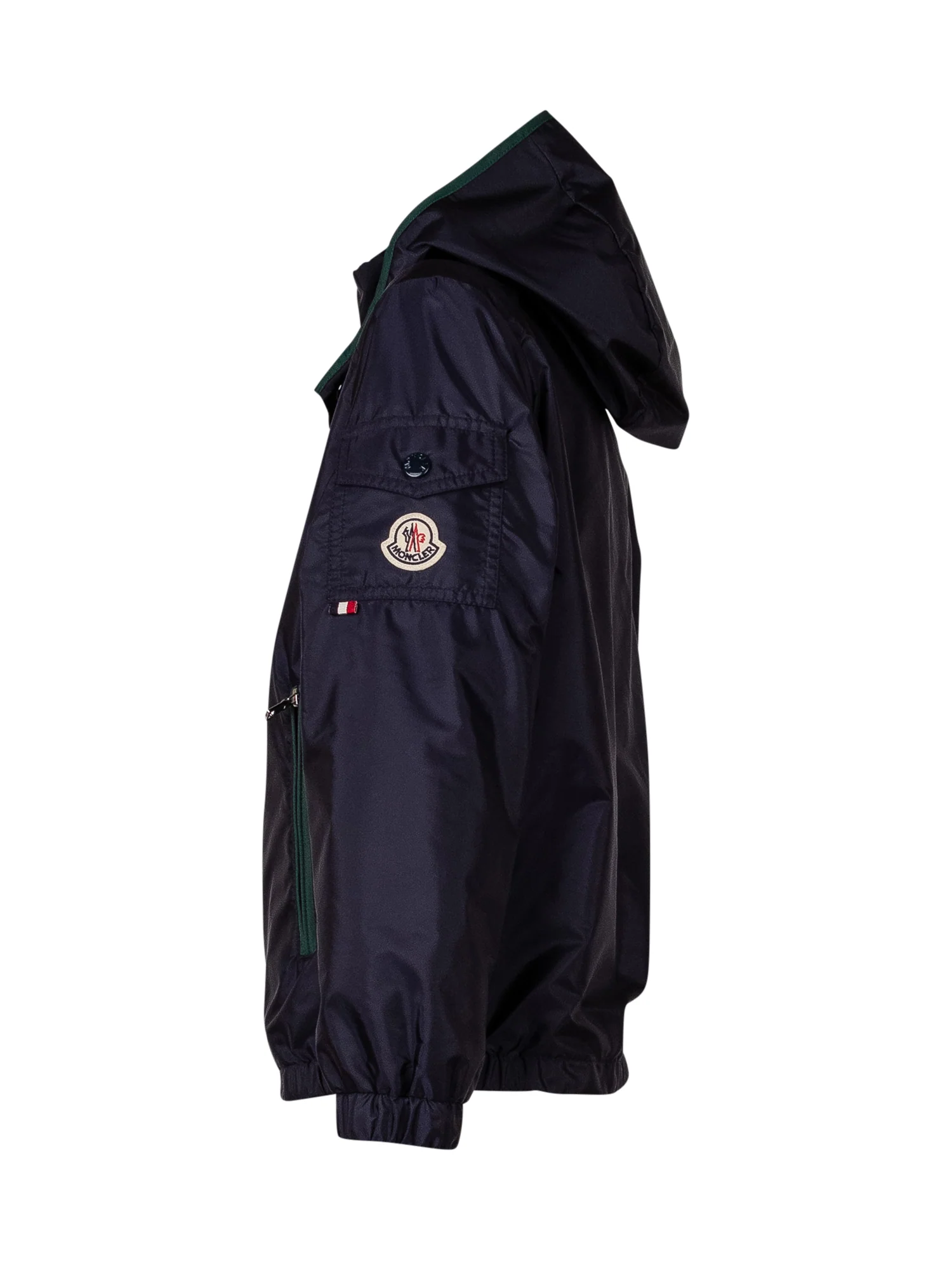 Moncler Kids Mini Kids Jacket with Hood and Zip Closure - Image 3