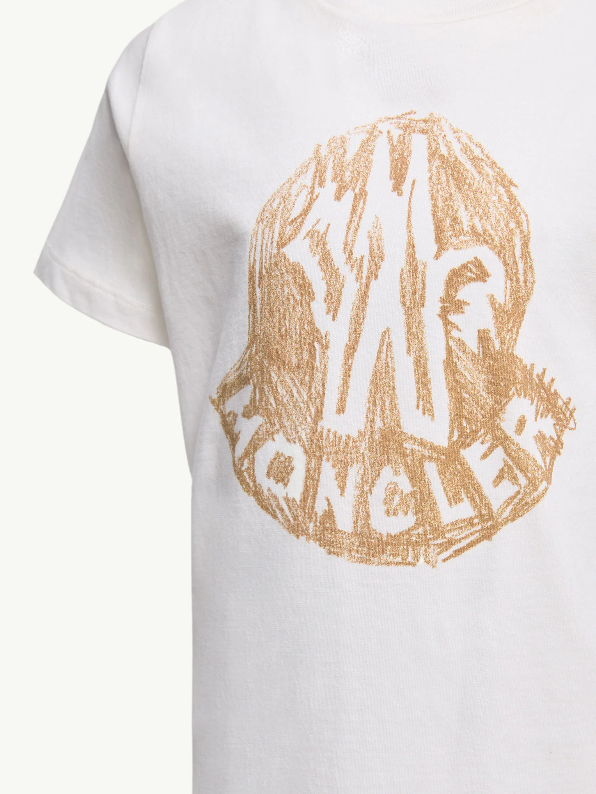 Moncler Kids Mini Logo Print T-Shirt for Boys - Image 3